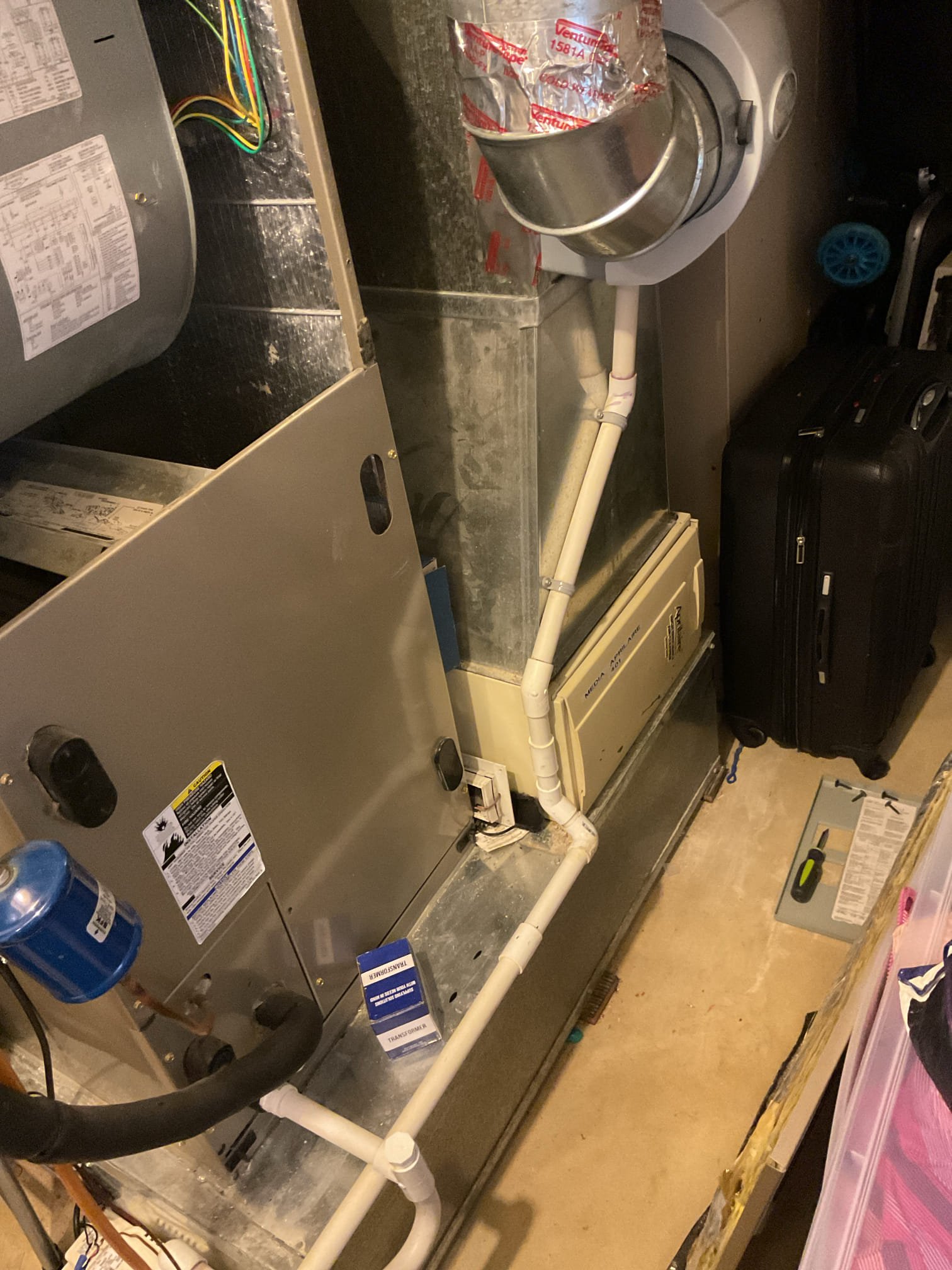 Luis 8-7-26
Customer called in for no cooling, carrier 4 ton heat pump from 2011.
Fully communicated system. Air handler and heat pump. Blank thermostat. Found blown 5 amp fuse test system operation. Installed new fuse and test system operation, I did not see any shorts. After troubleshooting unit found other issues with heat pump. Coil sensor shorted. Bypassed sensor to test system. Unit started to cool. Check refrigerant pressures. Outdoor coil is very dirty restricting airflow. Refrigerant pressures are lower than normal, I talked to customer about issues. Provided estimate for repairs. I would recommend getting an estimate to upgrade system. 
Adding refrigerant is an indication has a leak, it could leak out in days, weeks, months or years. 
Customer decided to do minimum repair replacement of sensor and fuse
I installed temporary sensor for now so customer has ac we need to come back with oem sensor so heat pump works under manufacture specifications. 
Repair fuse
Replacement of se