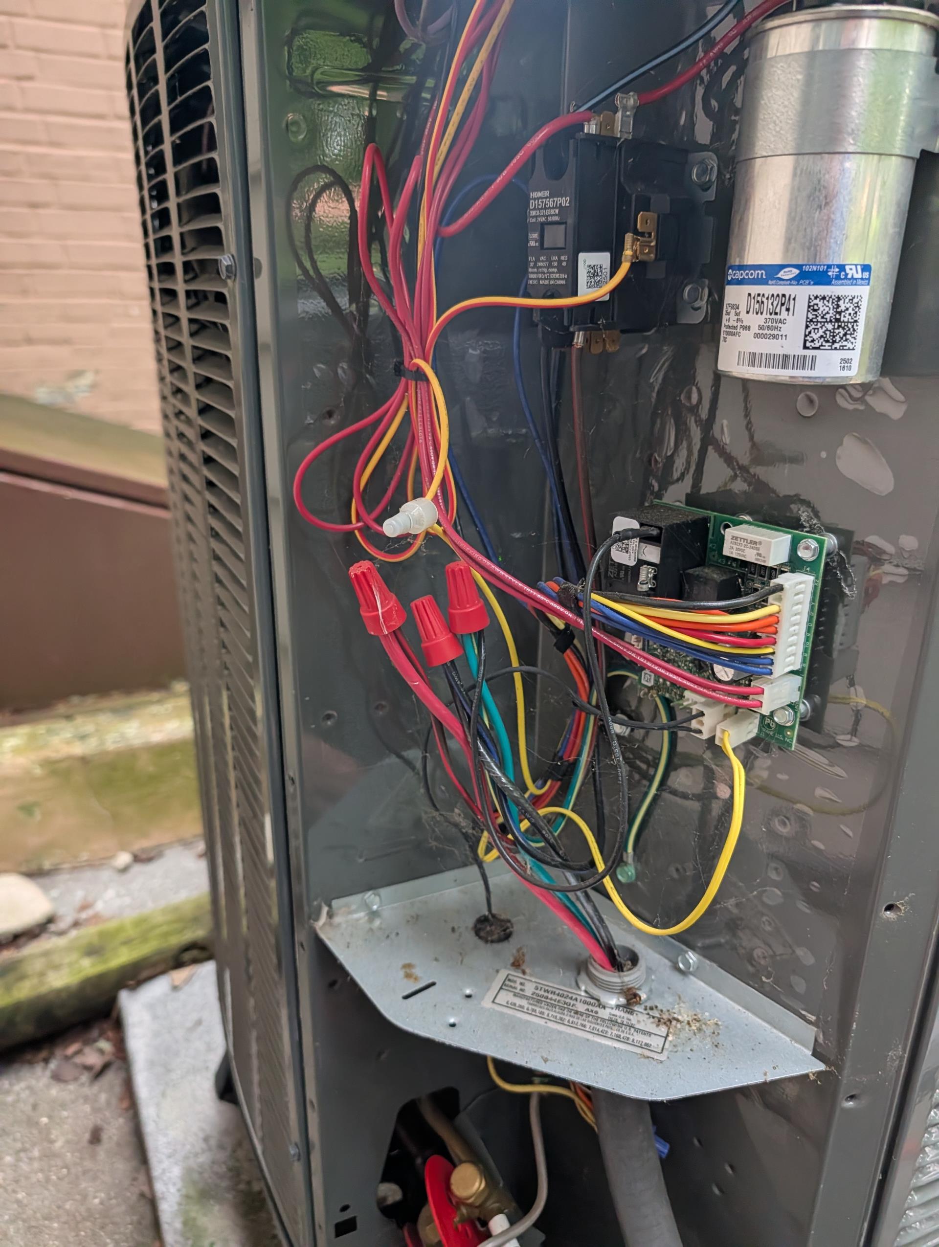 They were not home.
I did go through the outdoor units and checked operating pressures of 2nd floor unit. Needed refrigerant as previously noted from first tune up. 

I for contact info for the new residents here. Mr. And Mrs, Howat.
We will schedule to return and complete tune ups. Make sure I have R454B. 
I ordered a new bottle from warehouse.

We will schedule return. 