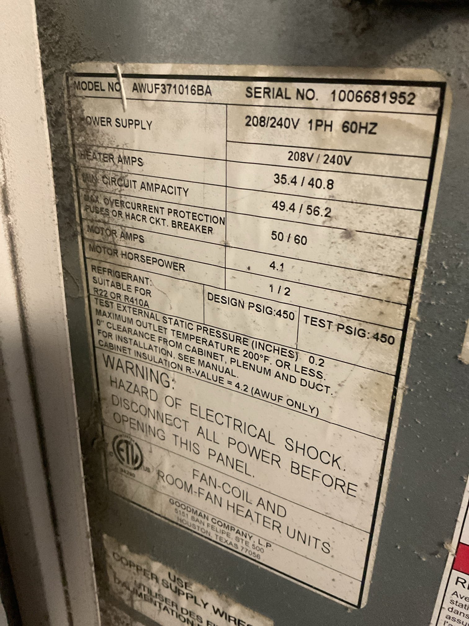8/12/26. Fully assessed no cooling situation on 2011 Goodman heat pump system. Gave system a call for cooling. Went up onto the roof to further diagnose. Found compressor starting every once In a while but not compressor. Found failed 40/5 capacitor. The pointe provided new capacitor. Installed and everything came on. Checked 410a refrigerant pressures they were 329/121 with 6 subcooling. A/c is working properly at time of service. Because of the age of the system replacement is in the near future. 
