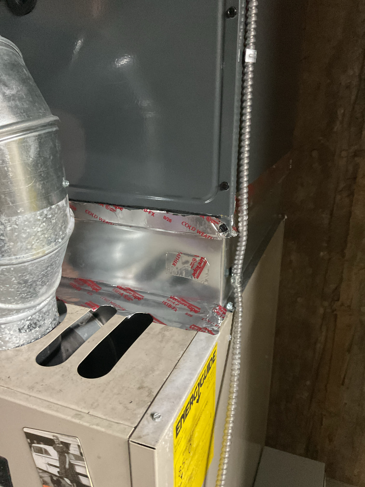 08/13/26 Dan 


I looked at the overall install of the new Goodman indoor coil and the outdoor heat pump. I inspected the ez trap and the drain line.  I checked the system level and the level of the disconnect. Made sure all penetrations were sealed. I checked  the electrical connections and checked the breaker size. I checked for caps, and inspected the refrigerant pressures. Everything is in good working order. 
