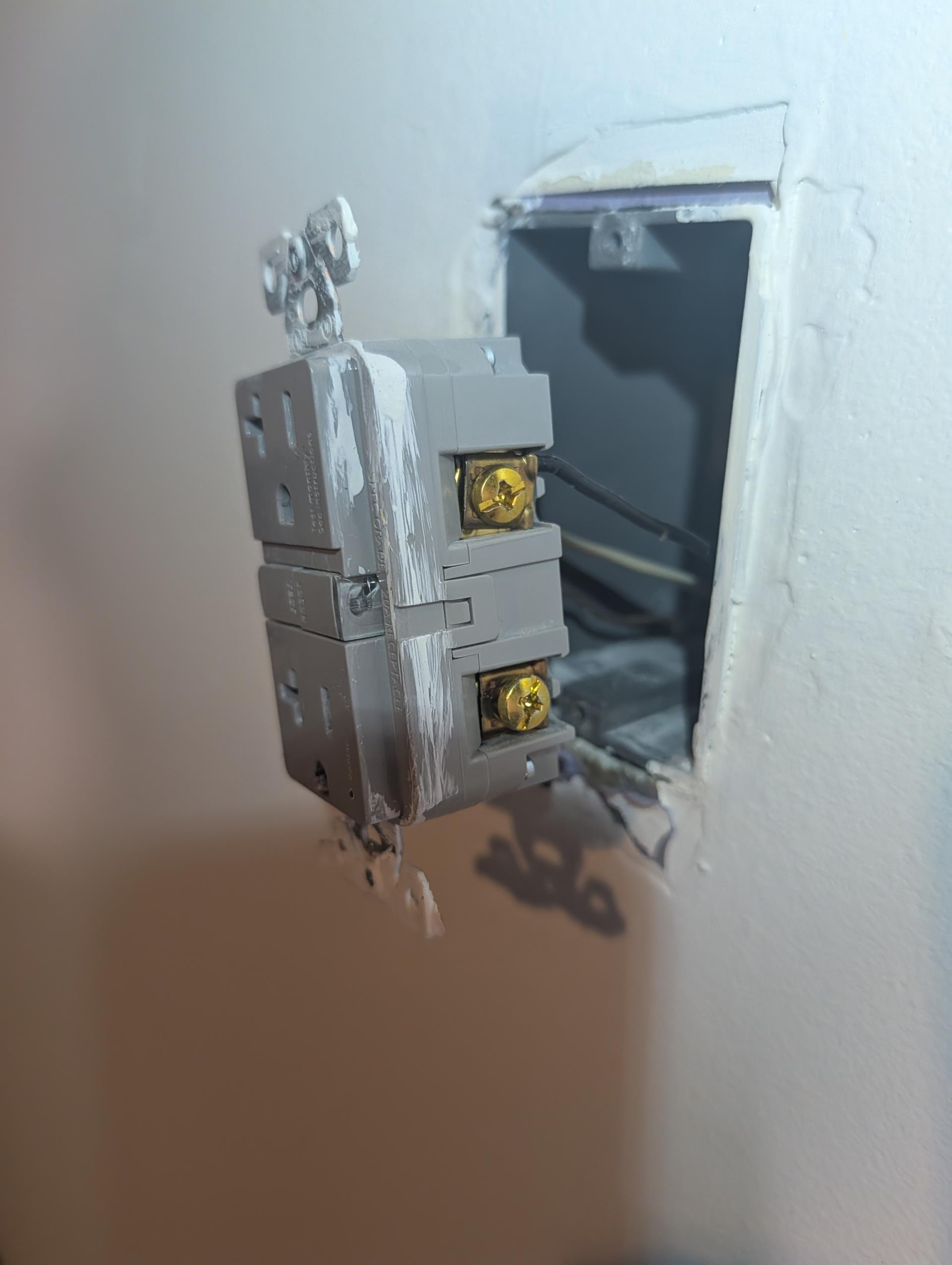 Issue is with washing machine tripping breaker.

Washing machine is powered by a HFCI receptacle. Identified the single pole (16 in the panel) breaker as being the wrong brand of breaker Siemens is not compatible with a GE power line panel. The radon mitigation is also tied into this circuit.
I did notice the wire for the washing machine receptacle was a tad under torqued so I tightened

I double checked all of the HVAC related circuits connections are properly torqued breakers are properly sized and compatible with the panel. Good

Homeowner put a load of was in washer and I monitored amp draw. With radon mitigation and washer going amp draw at the highest was 10.4A. 

Recommend having an electrician replace the washing machine receptacle breaker (15A single pole) AND the Eaton 60A double pole for the Kiln with breakers that are compatible with the panel (GE power line). The electrician may also recommend putting the radon mitigation system on a separate breaker. 
There is also the po