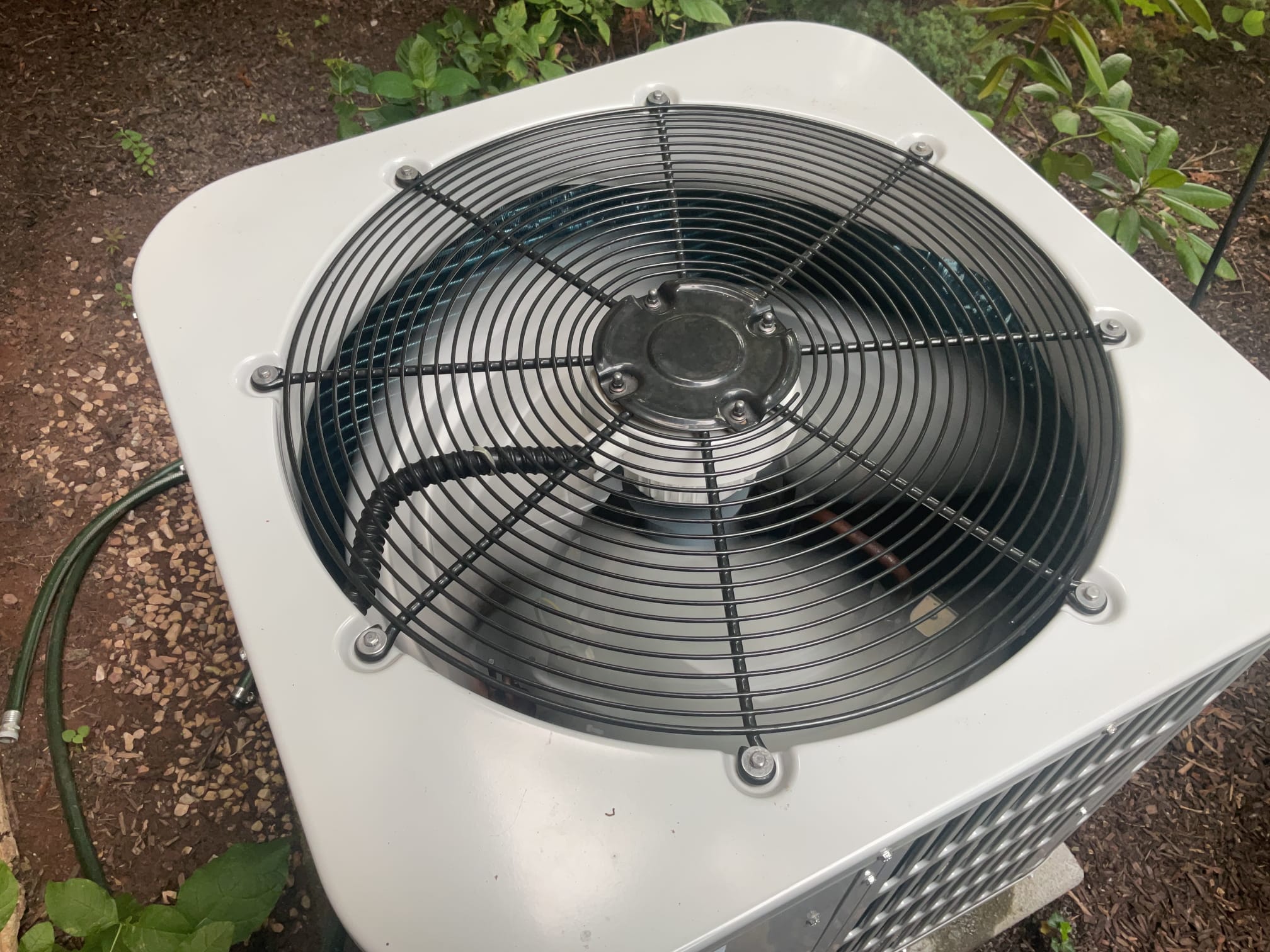 8/14/26. Performed precision a/c tune up on 2023 Bosch heat pump system. Checked all electrical connections and components. Aprilaire 413 filter is ok. Checked temperature split. Tested blower capacitor. Cleaned out ez trap. Checked refrigerant pressures and temperatures at digital board. Found water heater is 12 years old. Recommended considering replacement since water heater is past 10 year life span. A/c is working properly at time of service. 