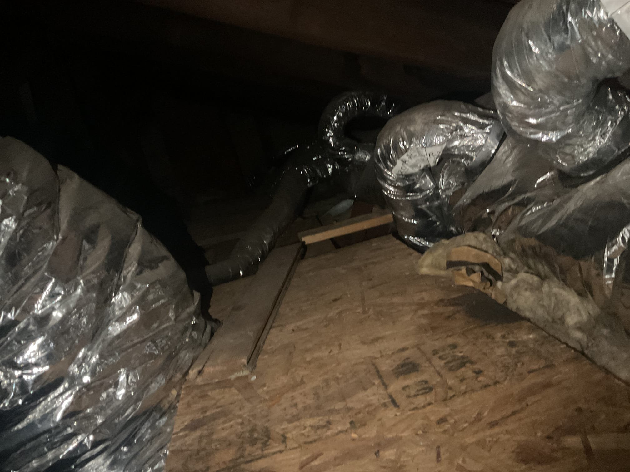 8/14/26. Fully assessed no cooling situation on 2015 unico high velocity system. Went up in very tight attic to indoor unit. Found water in drain pan. Poured water through ez trap and it had a lot of gunk in it but did drain. Found outside unit is located on top of roof. Homeowner uses (2) extendable ladders to get up to unit. Found indoor evaporator constantly freezing up. Explained to homeowner that it is more than likely a charge issue or possibly a bad txv valve. Ethier way due to being an 11 year old unico system recommended getting a replacement estimate. Explained to him if it is refrigerant these evaporator coils are notorious leakers. Set up appointment with our office for Monday. 