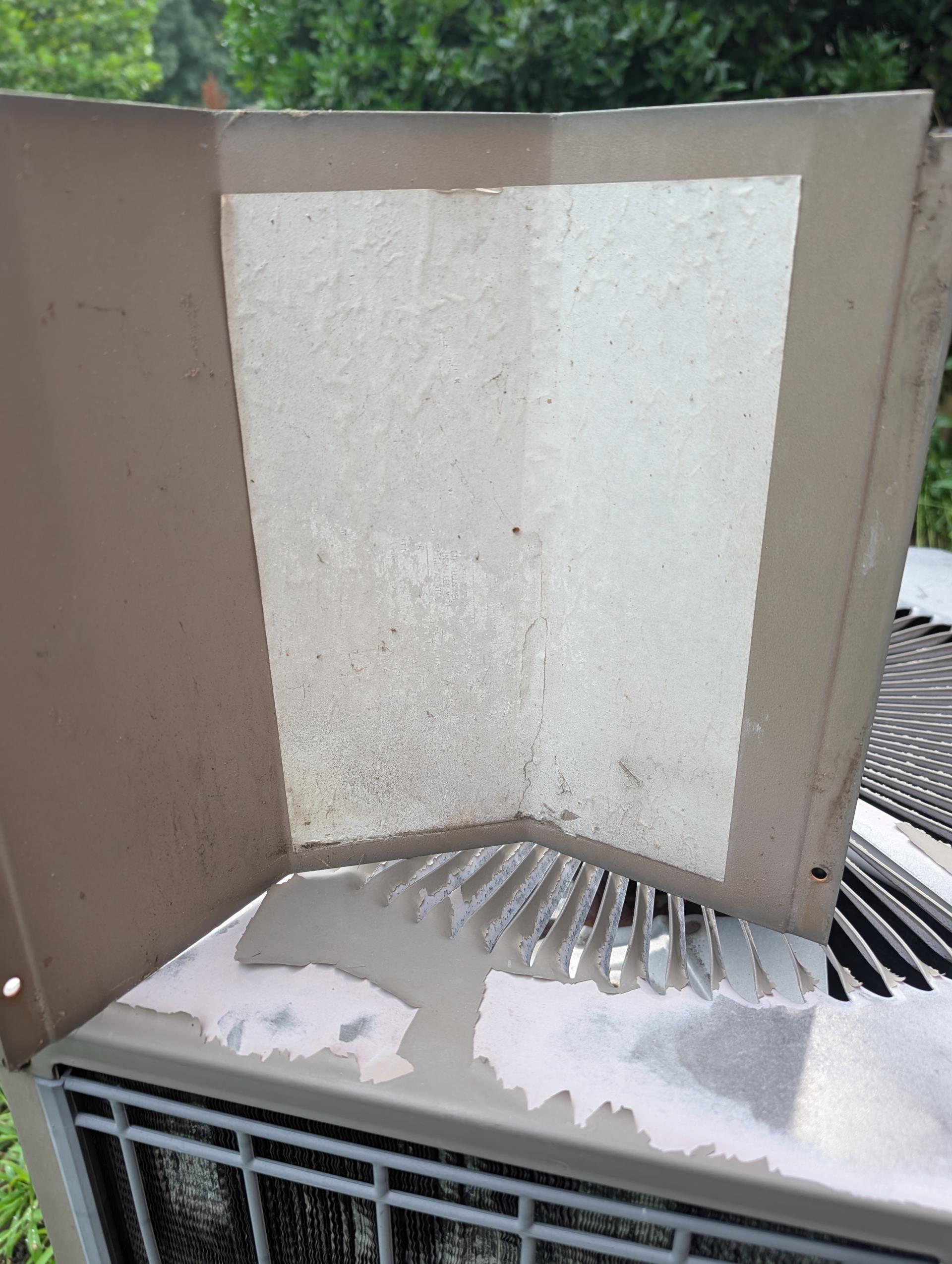 Arrived for AC tune up: 1.5 Ton R22 system piston
Dates to 2001: 25 years old

Could not get into apartment.
I did complete the Tune up procedures for the outdoor equipment.
35/5uF capacitor: Good
R22 Refrigerant data 178/65 8°SH

Steve Povey will contact tenant and schedule return to complete tune up.
14x20x1 filter. 