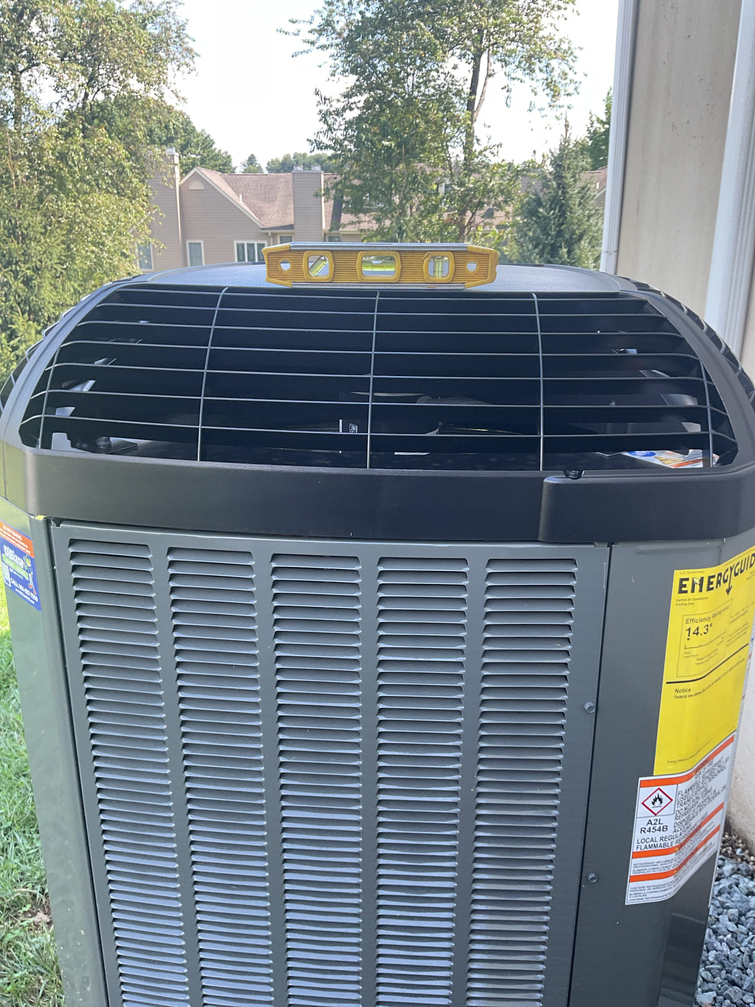8/17/26 Dan 


I arrived to the customers home to perform a Q.A. Inspection on there new 2 stage Trane 95% gas furnace and a/c system.  I started with checking the air filter , the filter size is a 20x25x4. I checked the overall neatness and performance of the newly installed system. I checked over all system accessories. I checked all my electrical connections and voltages. I inspected  the  burners , flame sensor and the igniter. I inspected the exhaust and fresh air pipe for restrictions and bellies. I inspected the blower motor operation, and took cooling temp splits. I looked at the overall install of the outdoor a/c. I checked the system level and the level of the disconnect. Made sure all penetrations were sealed. Checked the electrical connections and checked for caps. Everything is in good working order. 

I left the filter for the customer and linked the new room sensor . Please send the customer a hard copy or email of the receipt for the new install . 
