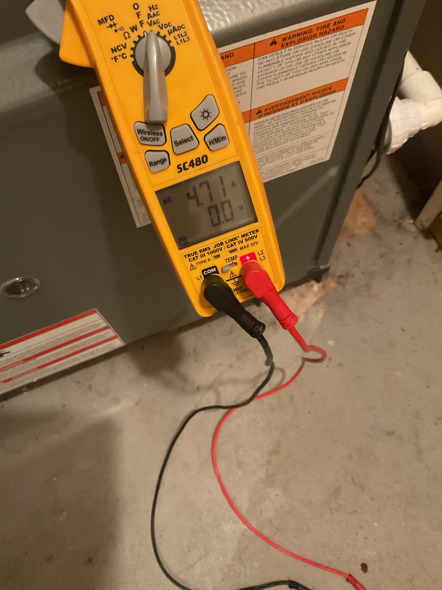 8/18/26 Dan 

I arrived to the customers home to service their 6 yr old Amana a/c system . I checked the wiring connections and the voltages . I checked and found the indoor air filter is good ,  the filter size is a 201 I Inspected the indoor coil and tested the primary drain pan and cleared and tested the water drains and traps if applicable. I Took indoor temp splits at the return and the supply  and checked the blower motor condition and operation. I looked  at the outdoor unit wiring connections and voltages . I inspected  the outdoor components and checked my unit pressures by using super heat sub cool method.  System in good operating condition at this time.  

Looked over the customers Bosch tankless water heater with Jim and addressed a few issues. 
