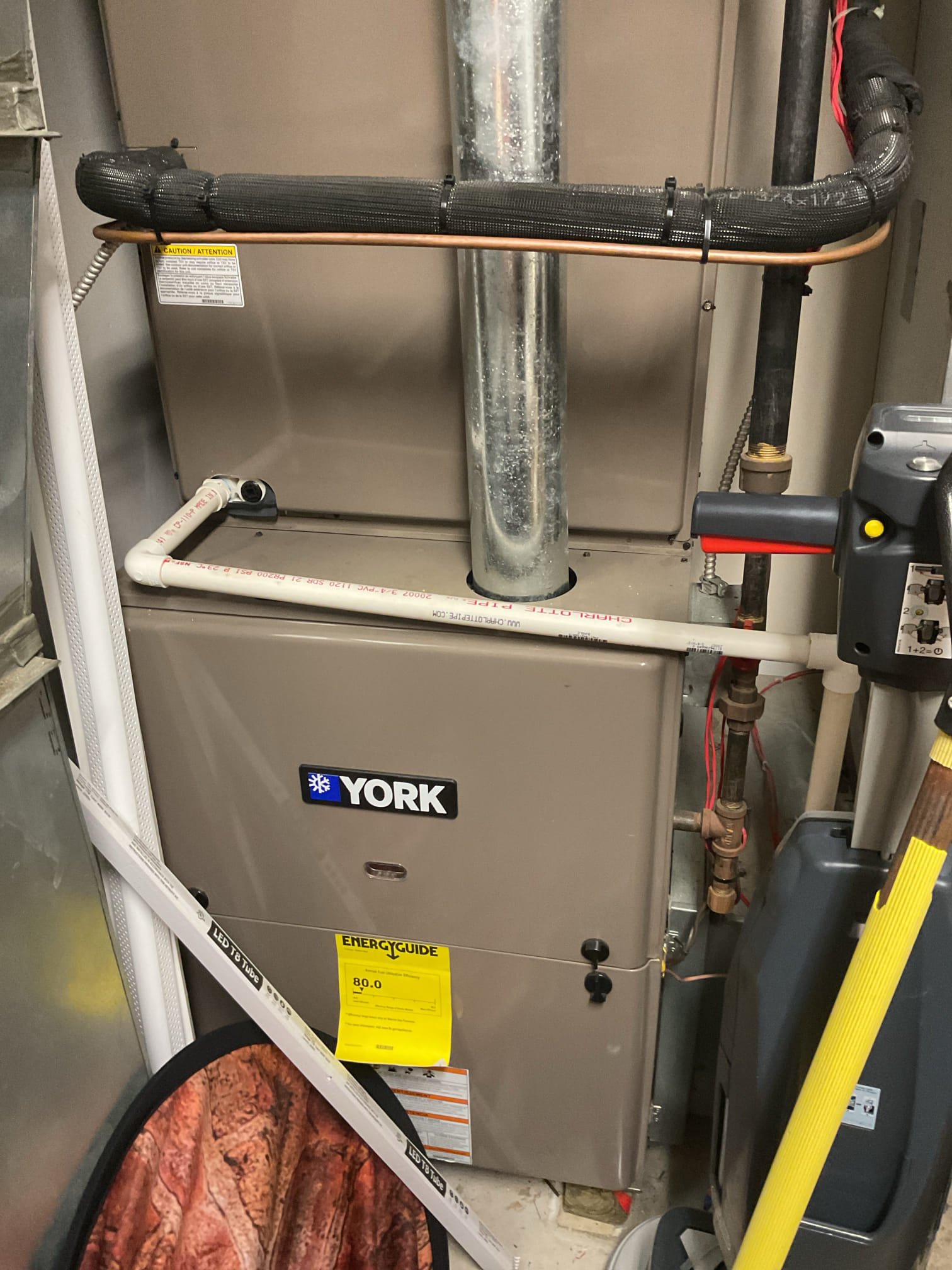Arrived for no a/c for a toddler room unit #2 . Found thermostat has no display.  I talked with personnel and they  showed me where the equipment is. Found no power coming  to the equipment at the furnace. My connections at the furnace and the switch looks fine . I located the breaker panel  found a breaker had to be reset for system #2 . I turned the system back on and tested. Everything is back up or running at this time. The day care will monitor how the system is running , has already dropped 5° was 78°now 73°. I sent a payment link for $270.00 for today’s visit. 