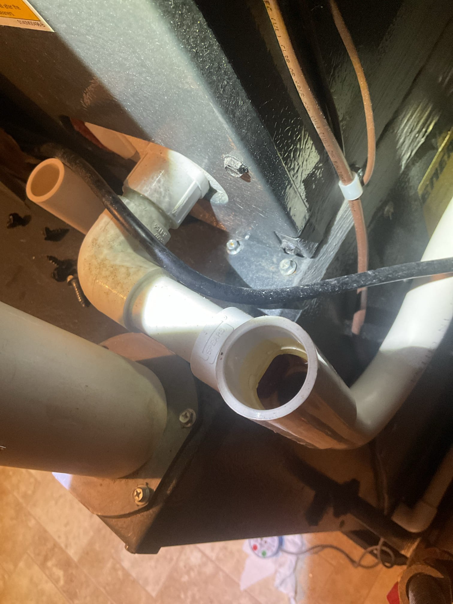 8/19/26 Dan 

I arrived for no cooling and the customer said water was coming out of the coil area onto the floor. I found the P-trap was clogged and water is back feeding into the coil pan and then leaking over. I cleared out the trap, I did leave a recommendation for an ez  trap for the customer to review. I did test the main coil pan and the trap multiple times. Reset the wet switch and turn the system back on and tested. Everything is back up and running at this time of service. I collected for $323.00 paid by check # 410