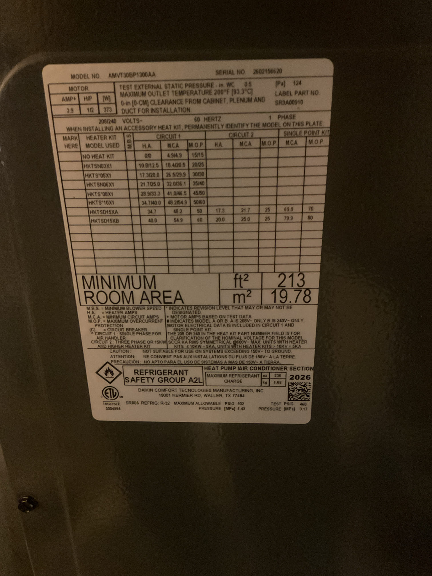 Arrived to the customers home for a Q.A INSPECTION on a Goodman heat pump system. I checked all my electrical connections and voltages . I made sure all wiring and connections were completed in a neatly manner. I checked the air filter and replaced if needed filter size is 210 . made sure the system had all the proper accessories tied into the equipment. I Inspected the indoor coil and blower operation . I looked at the outdoor heat pump and checked my wiring and checked the level of the disconnect and the heat pump.  Inspected the outdoor components and unit pressures. Everything is in good working order. 

 
