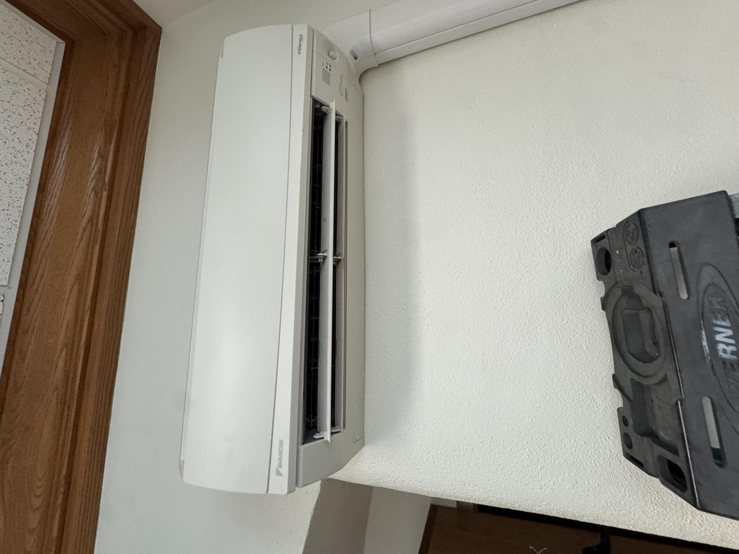 Completed AC tune ups:

(2) 5:1 Minisplit systems total of (10) indoor heads. Branch boxes in tunnels under building.
Installed in June 2019; systems are 7 years old

Cleaned all washable filters 
Measured temperature splits
Verified refrigerant diagnostics
Flushed drain lines. 
Indoor housings and blower wheels are dirty provided estimate to clean (8) indoor heads. 

There are (2) units that have horizontal air swing with clicking sound. I sprayed the armatures with white lithium grease. Requires complete disassembly of indoor head controls. We will have to access tunnels to turn off branch boxes if we were to ever clean indoor heads or replace horizontal air swings (any work on indoor heads will require this)
There is no part for horizontal air swing or motor that I could find on an exploded parts diagram. This would be a very time consuming repair, (1.5 hours each)
If clocking sounds persists and breaking does not resolve issue we will need to research part and provide estimate to r