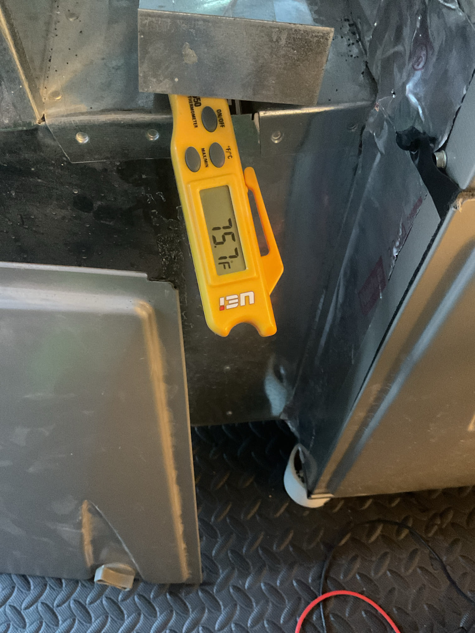 8/27/26 Dan 

I arrived to the customers home to service their 9 yr old carrier a/c system . I checked the wiring connections and the voltages . I checked and found the indoor air filter is good  , the filter size is 16x25x1. I Inspected the indoor coil and tested the primary drain pan and cleared and tested the water drains and traps if applicable. I Took indoor temp splits at the return and the supply  and checked the blower motor condition and operation. I looked  at the outdoor unit wiring connections and voltages . I inspected  the outdoor components and checked my unit pressures by using super heat sub cool method. Found dual capacitor is failed and needs replaced 60/5 mfd. customer approved the repair. I removed the old capacitor and replaced with new and continued on with AC check up. System in good operating condition at this time. 

I also fixed a small leak on the inlet part of the gas valve inside the furnace. I did leave a few estimates for some water safety that can be in