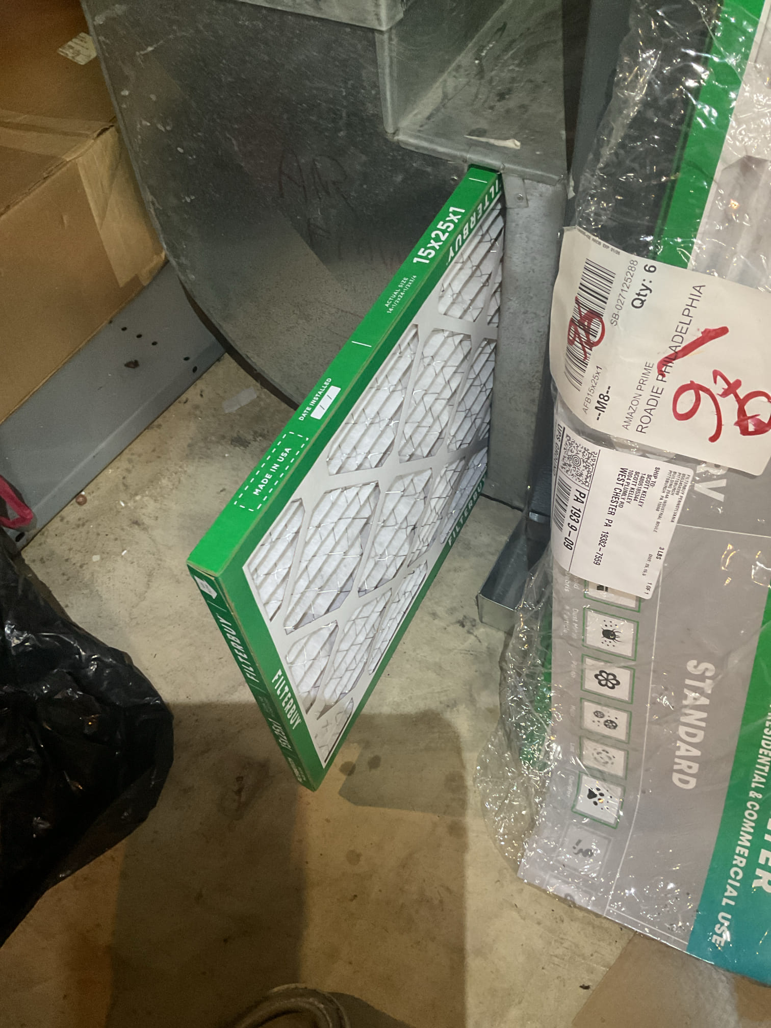 I arrived to the customers home for a thermostat coming on and off and the equipment. I found the ez trap was tripping out the equipment and thermostat due to a clog. I cleared the ez trap and tested with water to be sure everything was draining properly. I turned the system back on and tested system operation. Everything is back up and running. I will have the office follow up with the customer tomorrow to see how everything doing with the equipment. I collected for $248.15 paid by credit card