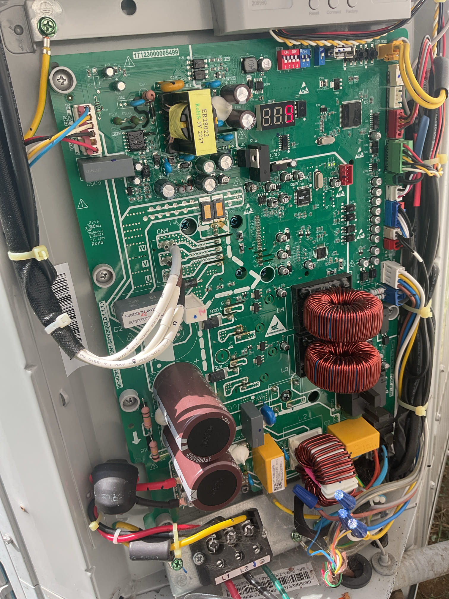 08/28/26 Dan 

I arrived to the customers home to service their 3 yr old Bosch  a/c system . I checked the wiring connections and the voltages . I checked and found the indoor air filter is good  , the filter size is 16x25x1. I Inspected the indoor coil and tested the primary drain pan and cleared and tested the water drains and traps if applicable. I Took indoor temp splits at the return and the supply  and checked the blower motor condition and operation. I looked  at the outdoor unit wiring connections and voltages . I inspected  the outdoor components and checked my unit pressures by using super heat sub cool method.  System in good operating condition at this time. No recommendations at this time.