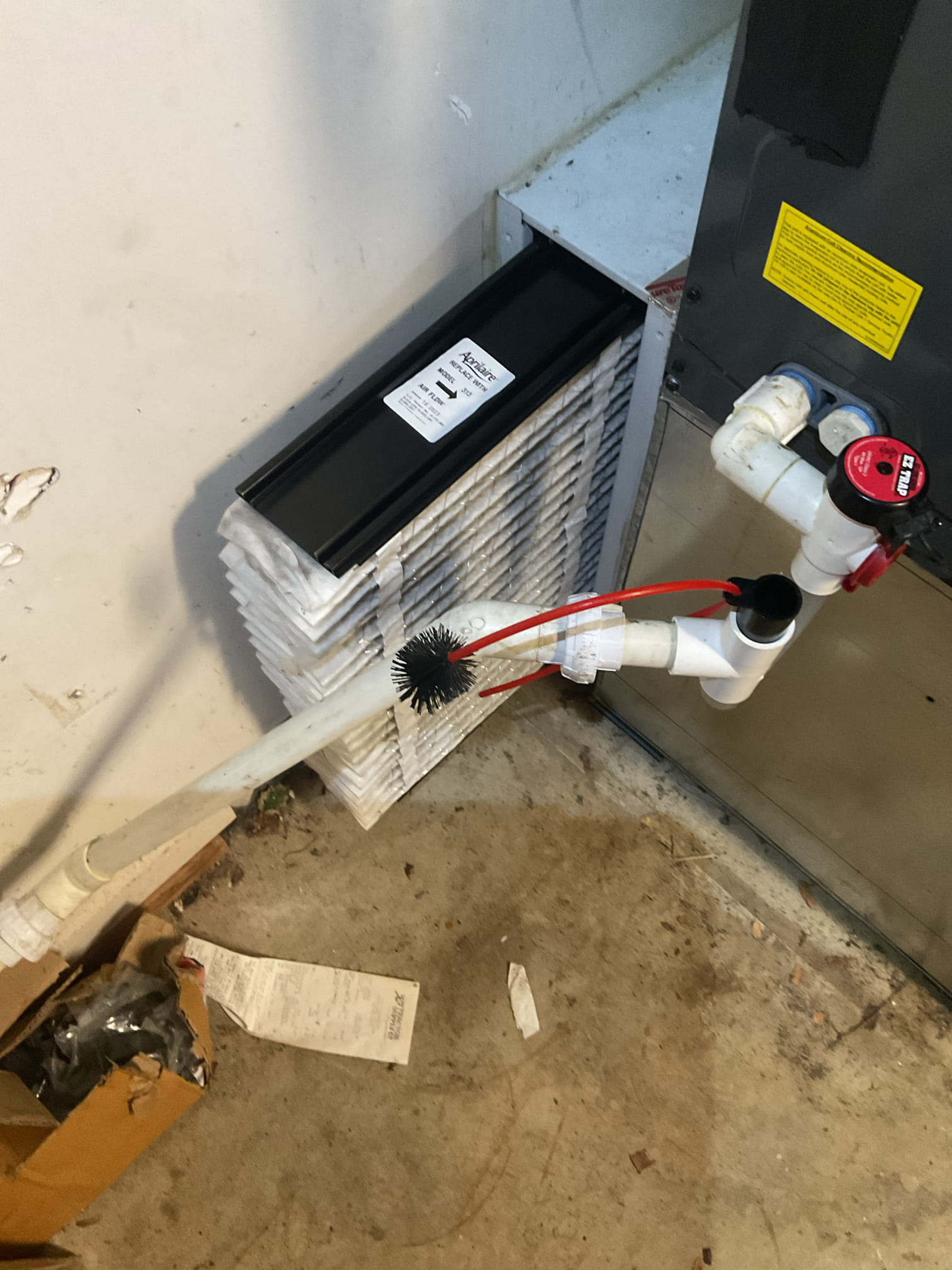9/1/26
No cooling . 
I started by looking at the indoor unit, I looked at the air filter and the blower operation and checked the indoor coil for ice or debris on it. I went to the outdoor unit and inspected the system components and made sure the system has pressure. Found dual capacitor is failing (40/5 ) and also recommended in adding a spp6 hard start kit .  The customer approved both items.  I removed the failing dual capacitor and replaced with new and wired in the new hard start kit. I turned the system back on and tested pressures and system operation. I did notice that the outdoor coil is dirty , I recommended a deep clean on the outdoor coil . She will take care of the coil herself . I collected for $682.83 paid by check #3669 . 