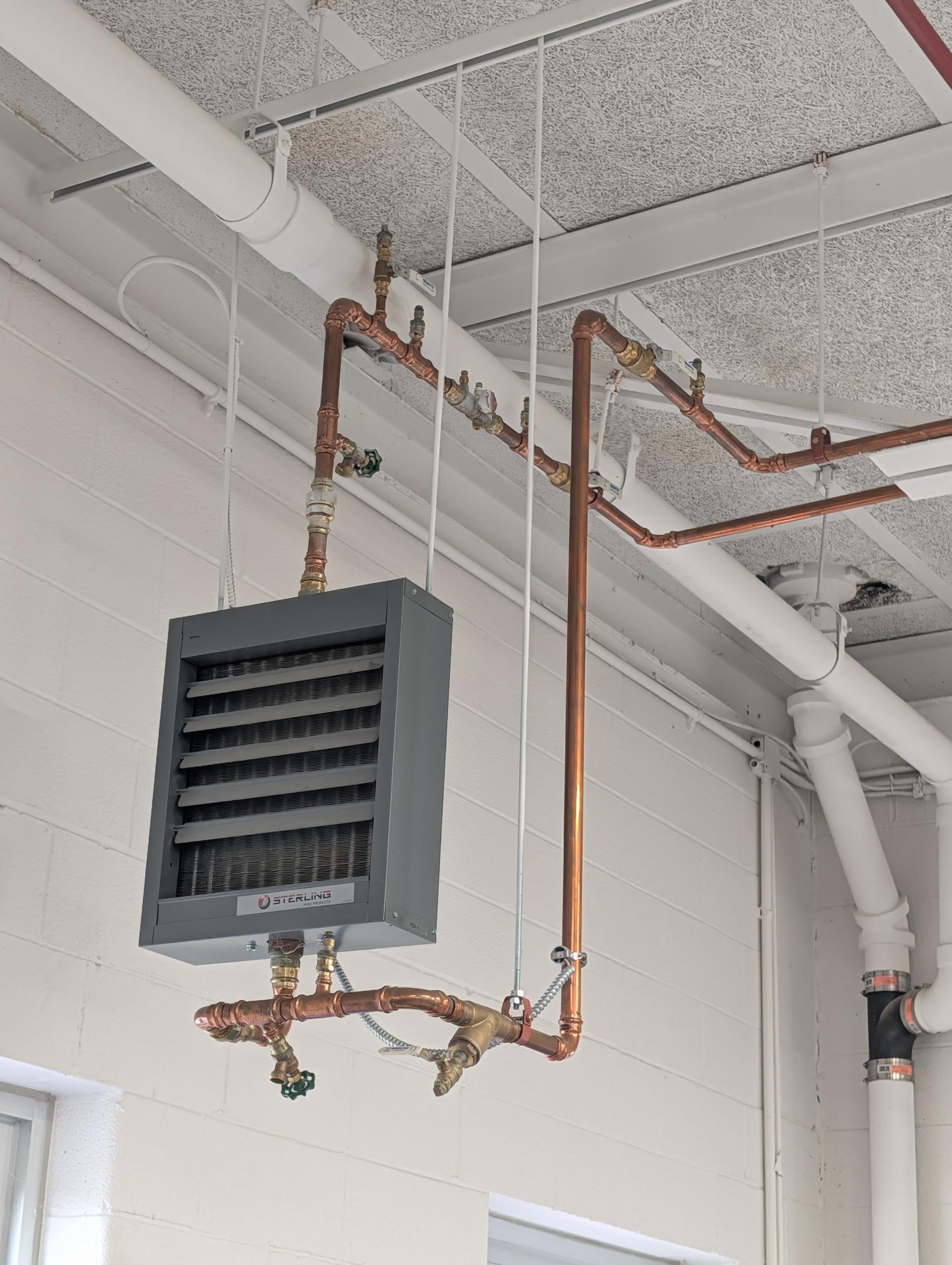 Equipment is 5 Ton Communicating Carrier heat pump rooftop unit,
(4) 16x16x2 filters should be replaced soon. 
Issue is no cooling. (3PH Power supply 206V) (25VAC present between R and GND on J1)
Called Pierce Phelps tech support and we went through all safeties and any possible issue with equipment itself. There are no open safeties and there is 12V DC present at the RNET terminals (1 and 4) 
The issue is the communicating thermostat via the BAS network is not making the demand for cooling. I used the J1 terminal on the board to verify this. 
Issue is with the BAS system itself. Informed Steve and Mike of this they are going to contact the BAS company they use iview.

Left estimate for filter replacement.

System is inoperable until BAS issue is resolved. 