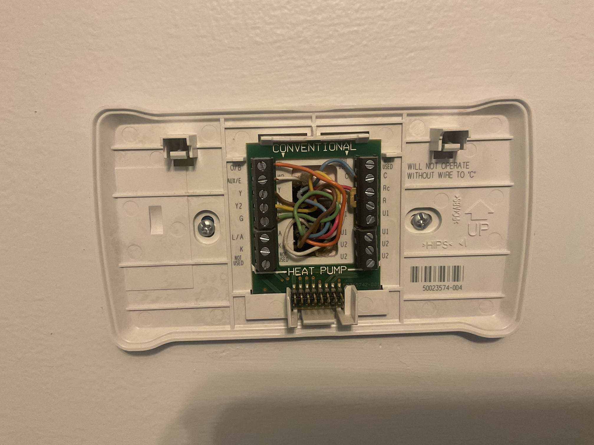 9/2/26. Fully assessed no a/c on 2016 amana a/c. Found thermostat blank went up in attic and found control board display was lite up and 3amp fuse was not blown. Went outside to outside unit and found no 24v going to outside control board. Went up to air handler again and inspected the wiring. Found wire going to wet switch had broken off in wire nut to power thermostat and outdoor board. Repaired connection and everything came back on tested system operation. Checked refrigerant pressures and temperature split. Provided estimate to upgrade thermostat to the new Honeywell s1200 for WiFi capability. Also provided estimate to install surge protector for blower motor. System is 10 years old and would start to consider replacement options. A/c is working properly at time of service. 
