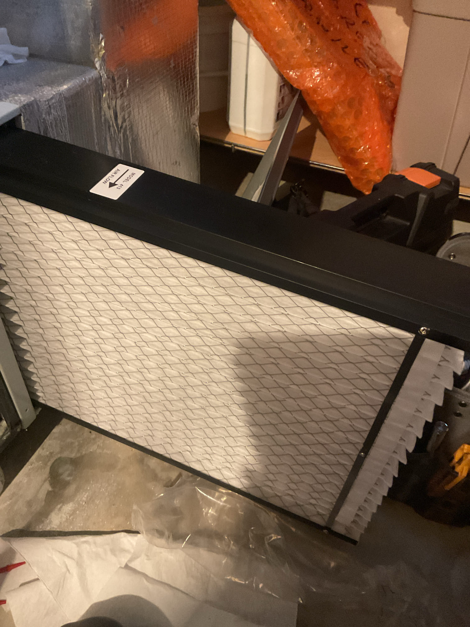 I arrived to the customers home to service their 6 yr old 95% amana gas furnace system. 
I started with checking the air filter and replaced , the filter size is 413 ( supplied) . I checked all my electrical connections and voltages. I inspected the heat exchanger and tested the  burners , flame sensor and the igniter. I water tested all tubing and hoses and inspected the collector box . I inspected the exhaust and fresh air pipe for restrictions and bellies. I inspected the inducer and the blower motor operation. I checked and tested for combustion and took temp rise splits at the return and the supply. Everything is running fine at this time of service. 