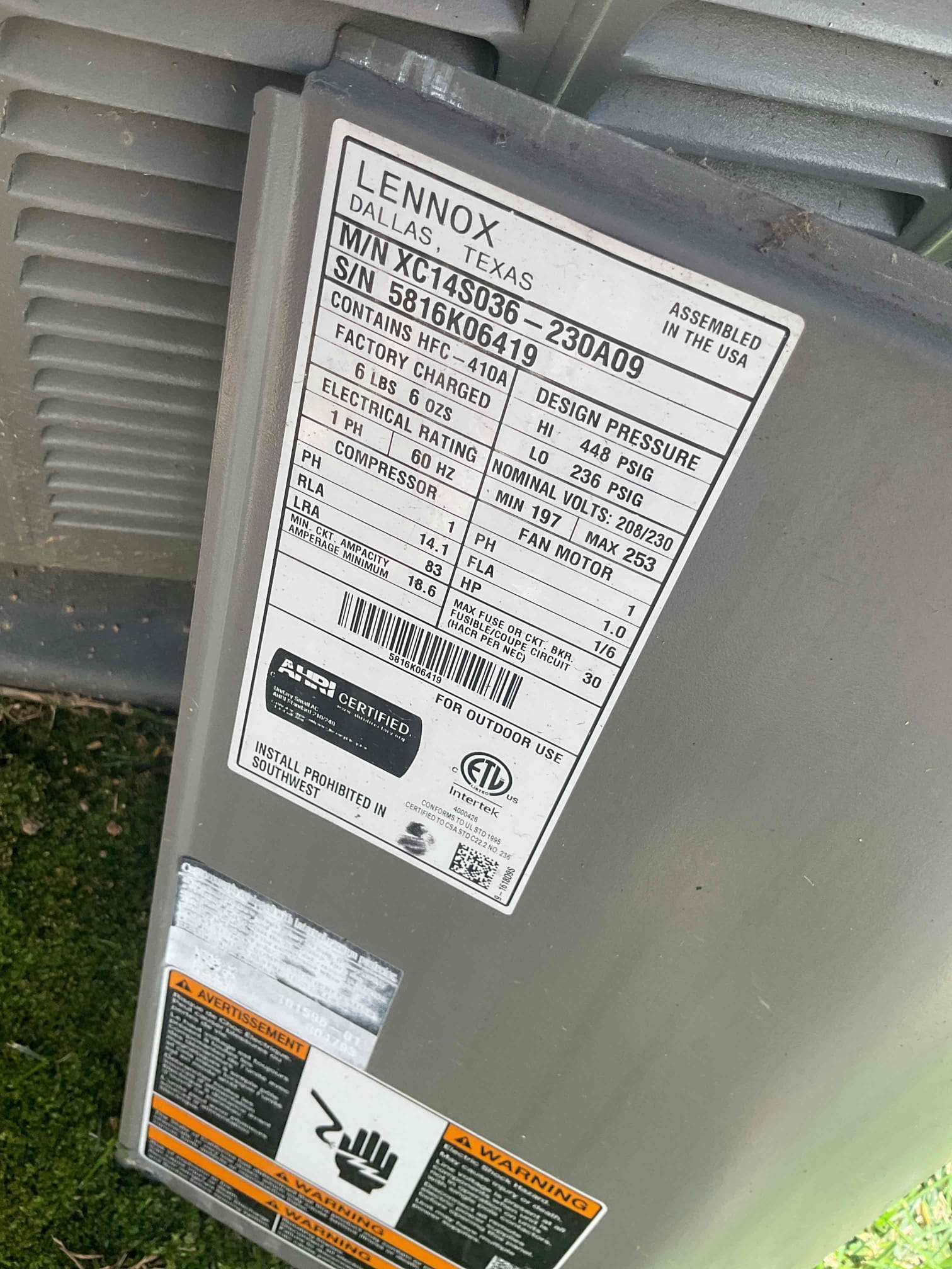 Luis 9-3-26
Performed ac tune up on 2016 Lennox 3 ton ac unit. Check all electrical connections and components, replace air filter. Flush and test pump ok. Customer wanted to change vinyl tubing to inside drain location, provided estimate to change vinyl and new pump customer approved repairs. Test pump after repairs ok. Drain system now terminates inside house. Check air flows, blower ok. Outdoor unit refrigerant levels ok. Capacitor and contactor ok, cycle ac unit, indoor was was replaced summer 2025 by original contractor, 
System in good operating condition at this time