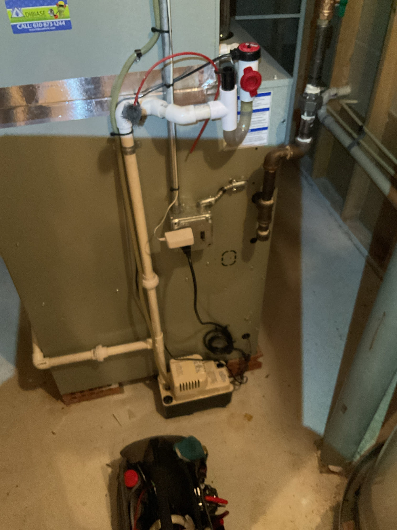 9/9/26 Dan 

I arrived to the customers home to service there 6yr old 80% Trane  gas furnace system. 
I started with checking the air filter and replaced, filter size is 16x25x1 . I also serviced the customers 600 humidifier and tested. I checked all my electrical connections and voltages. I inspected and tested the  burners , flame sensor and the igniter. I inspected the exhaust for restrictions and rust and holes. I inspected the inducer and the blower motor operation. I checked and tested for combustion and took temp rise splits at the return and the supply. Everything is running fine at this time of service. I collected for $256.15  for system renewal contract and a humidifier service. 

I did leave an estimate for an added water safety for in front of the gas furnace for the customer to review. 