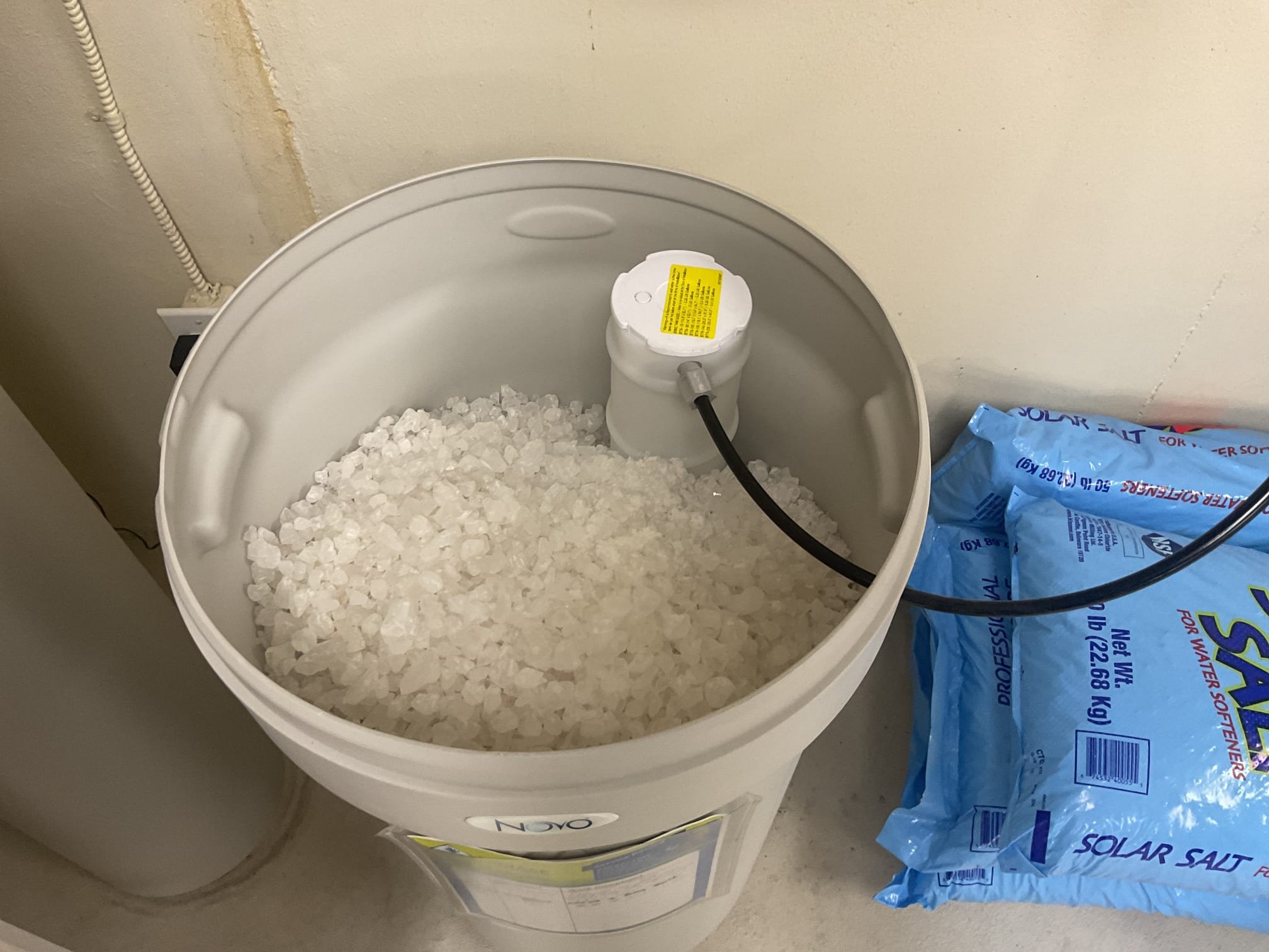 9/10/26. Performed precision heat tune up on 2019 amana gas furnace. 16x25x4 air filter is ok. Checked all electrical connections and components. Checked resistance of hsi. Cleaned flame sensor. Checked temperature rise. Performed combustion test. Also brought 5 bags of salt for water softener. Poured (1) bag in salt tank. Gas furnace is working properly at time of service. 