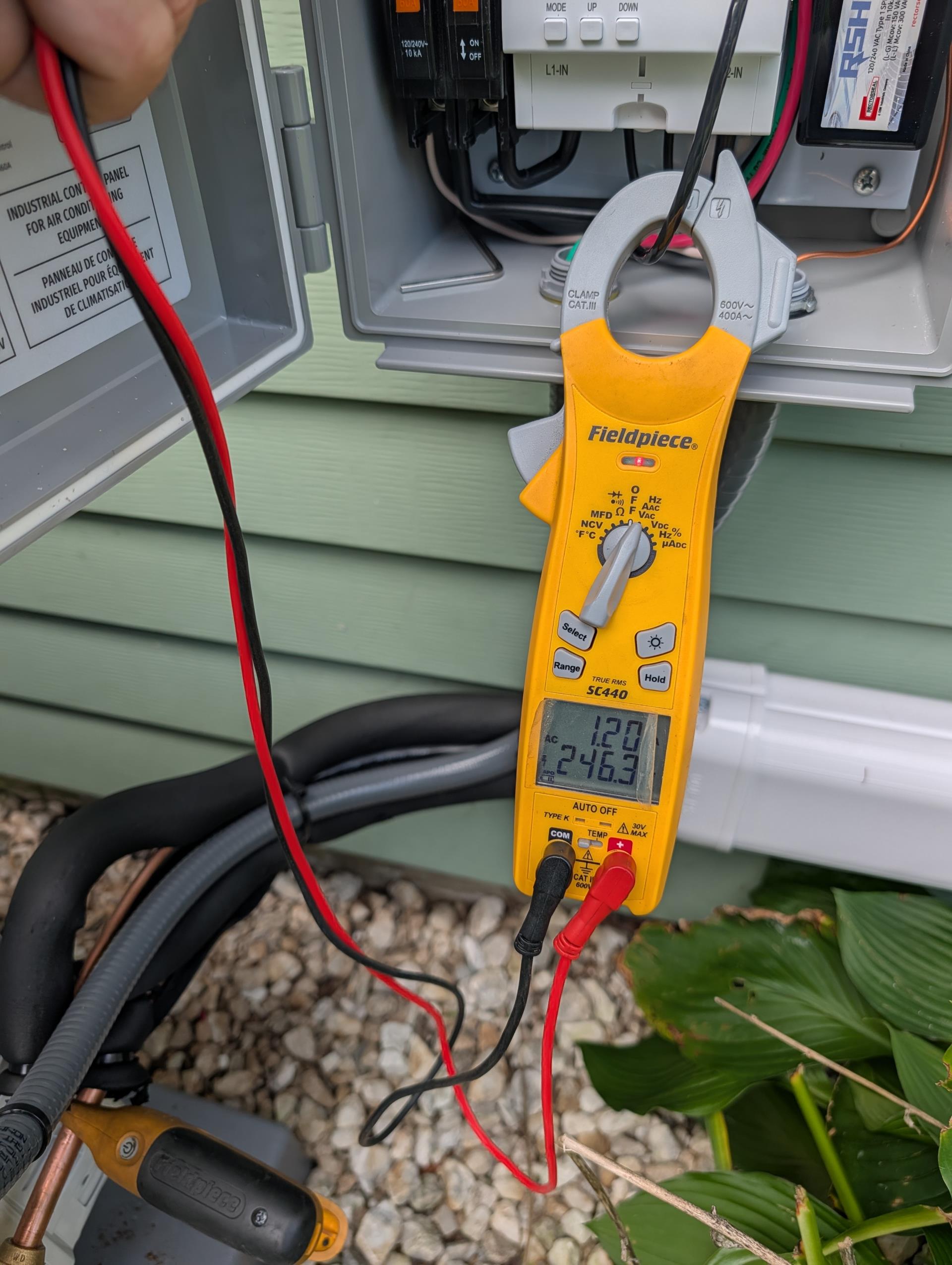 Completed QA for Minisplit system for sunroom: 18,000. BTU 1:1

Checked over all aspects of install: mechanical, wiring, piping. e.t.c.
Tested drain by pouring water directly into drain pan and verifying flow to the termination point.
Checked temperature split and refrigerant charge. Sprayed flare joints with leak detection bubbles: no leaks, 
Power monitor over-voltage 260, under-voltage 216. Open in .5 seconds. 

Made sure homeowner knows how to clean washable filter 

Install passes QA inspection. 