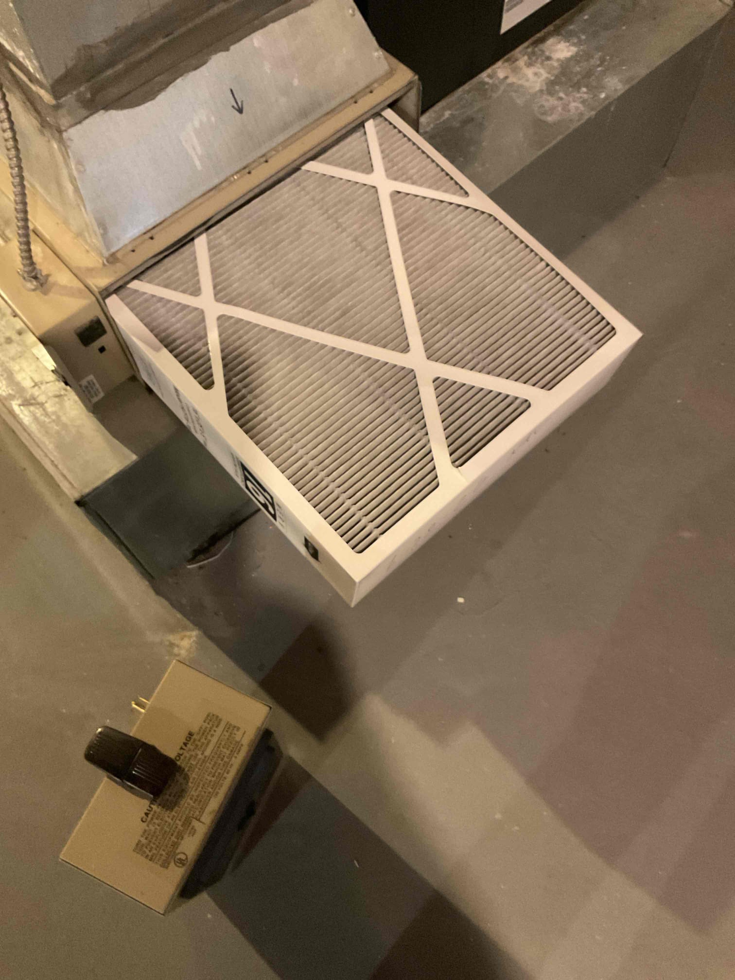 I Arrived to the customers home for a heat pump check up on a 14 yr old trane system . I checked all electrical connections and voltages . I checked the air filter and found good just replaced in late June, filter size is 16x25x5 . I also serviced the customers humidifier and tested. I Inspected the indoor coil and tested electric heat package. Took temp splits for the electric heat and blower motor amperage draws. I looked at the outdoor heat pump and tested for an outdoor btu output. Inspected the outdoor components and unit pressures. Everything is working fine , The system is currently operational but past normal life expectancy. Replacement of system is  recommended in the near future. 
