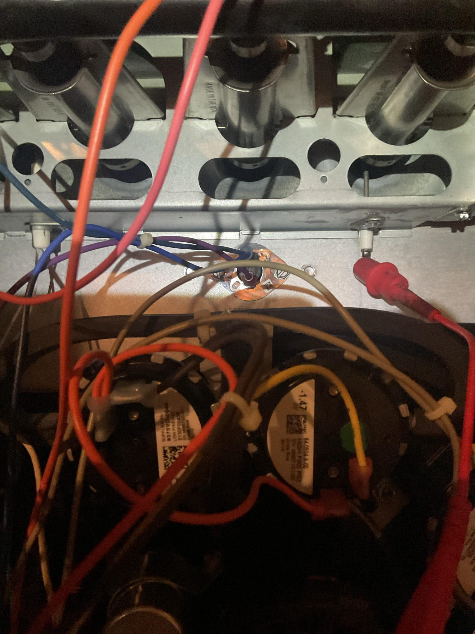 9/15/26 Dan 

I arrived to the customers home to service their 6 yr old 95% amana  gas furnace system. 
I started with checking the air filter and replaced , the filter size is 16x25x1. I checked all my electrical connections and voltages. I inspected the heat exchanger and tested the  burners , flame sensor and the igniter. I water tested all tubing and hoses and inspected the collector box . I inspected the exhaust and fresh air pipe for restrictions and bellies. I inspected the inducer and the blower motor operation. I checked and tested for combustion and took temp rise splits at the return and the supply. Everything is running fine at this time of service. I did leave a few estimates for a water safety and blower surge protection. I did let them know about our new plumbing division for a free plumbing inspection. 