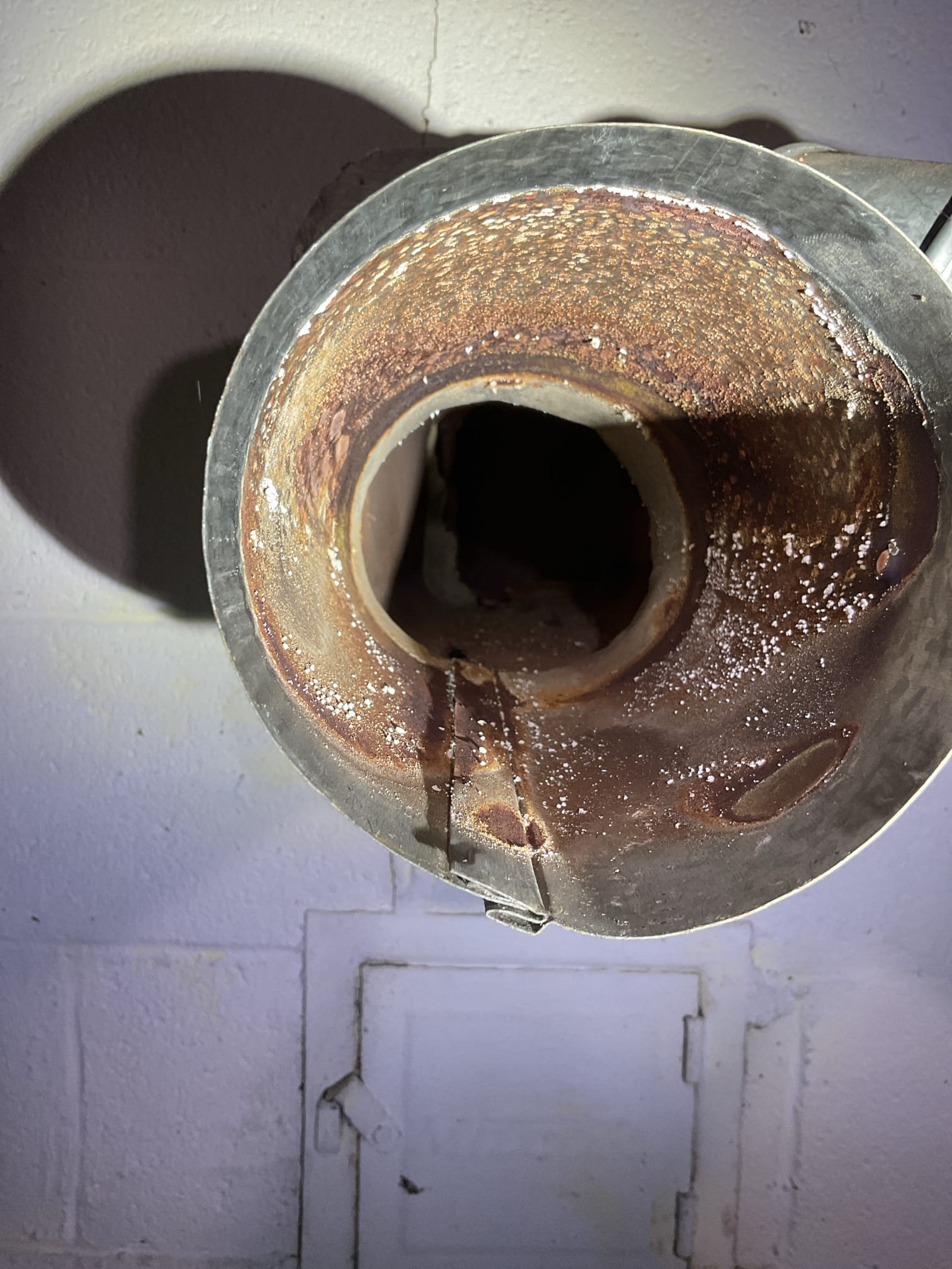 Luis 9-13-26
Performed gas boiler on Weil McLain 80% from 1990.
Check and inspect all electrical. Clean all ignition components. Check water system expansion tank, and valves. Inspect heat exchanger and flue pipe. Test boiler operation ok both zones ok.
Heat exchanger is showing major wear and tear inside metal. 
Performed combustion test and draft ok. 
System currently operational but has passed normal life expectancy. Replacement of system is strongly recommended.

• No obligation quote to replace system
• A Comfort Specialist will provide several options to suit your comfort needs and budget
• New equipment can offer better reliability, greater efficiency and improved comfort
• Higher efficiency models run quieter and cost less to operate
• Gain peace of mind with manufacturer and service provider warranties