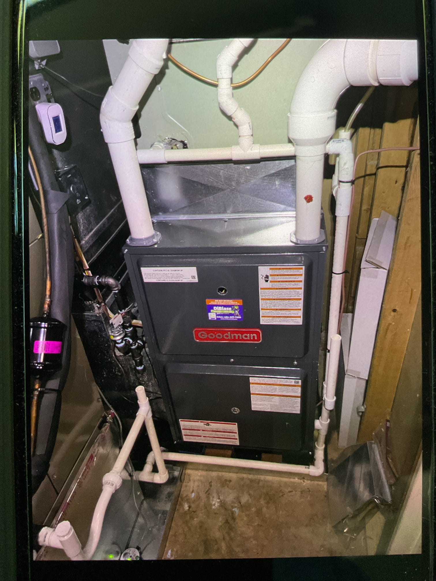 Furnace only QA checked all the DIP switch settings wiring, started the system up. checked Delta tee and overall function of the system. System is running to manufacture specification at this time.