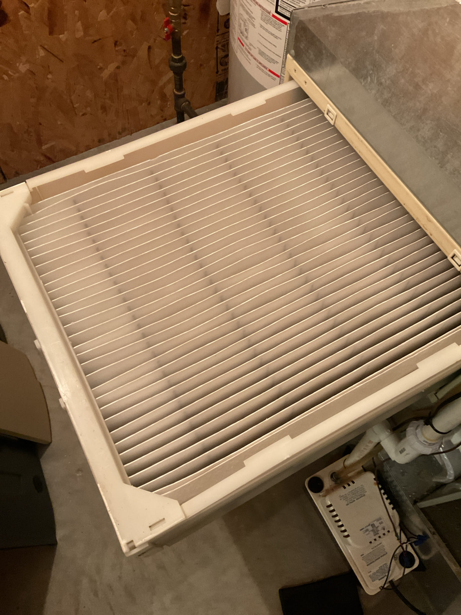 
9/16/26 Dan 

I arrived to the customers home to service their 5 yr old 95% American standard gas furnace system. 
I started with checking the air filter and found good  , the filter size is 401. I checked all my electrical connections and voltages. I inspected the heat exchanger and tested the  burners , flame sensor and the igniter. I water tested all tubing and hoses and inspected the collector box . I inspected the exhaust and fresh air pipe for restrictions and bellies. I inspected the inducer and the blower motor operation. I checked and tested for combustion and took temp rise splits at the return and the supply. Everything is running fine at this time of service. 