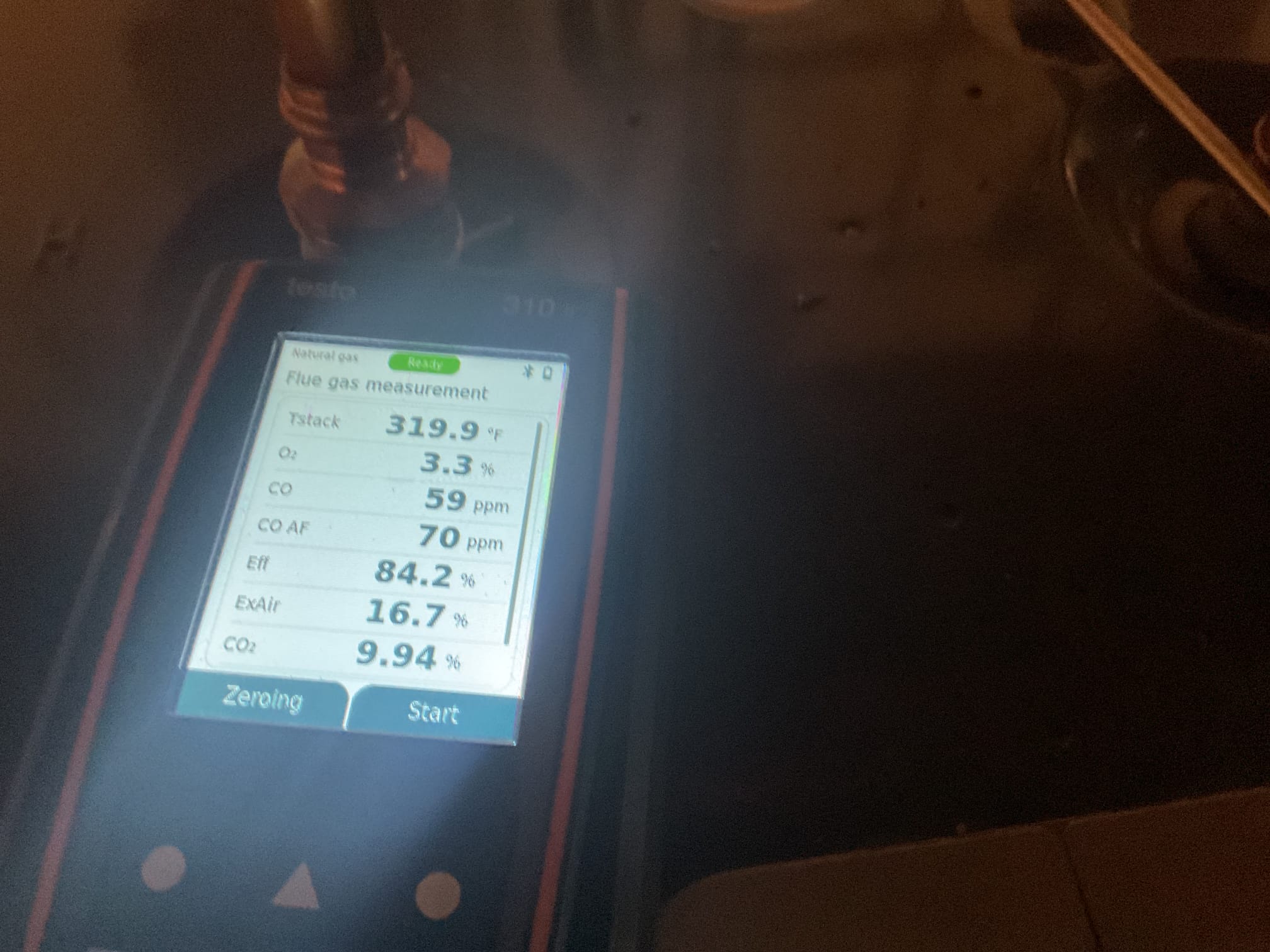 9/16/26. Performed precision heat tune up on system 2000. Checked all electrical connections and components. Checked gas pressure. Perfect combustion test. Tested all 4 zones. Explained to customer that these systems last boiler is starting to look a little rough would start considering replacement. Gas boiler is working at time of service. 