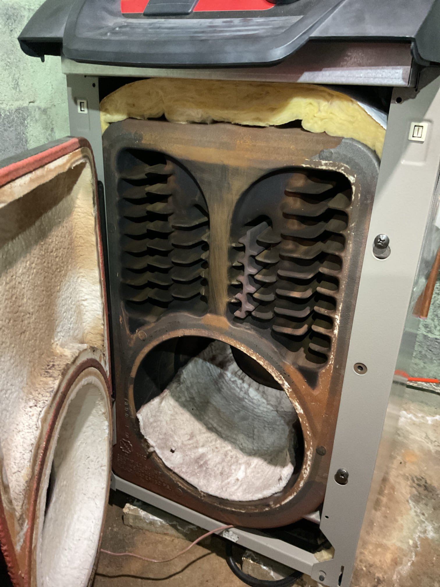 Completed heat tune up for oil boiler 
Installed October 2018

Cleaned and inspected heat exchanger, flue piping, and chimney breech. Very little soot to speak of.
Replaced oil filter, strainer and nozzle (.75 60B)
Inspected electrodes, cad cell eye, primary control, pump and pump pressure, solenoid and burner chamber. *Verified electrode alignment with new nozzle on assembly. 
Bled oil line and completed tests.
Smoke draft and combustion tests: Pass
Checked all hydronic components. Bled the one radiator close to the front entrance of house. 

Provided email estimate for WiFi and audible water lark. 

Oil boiler operating well at this time. 