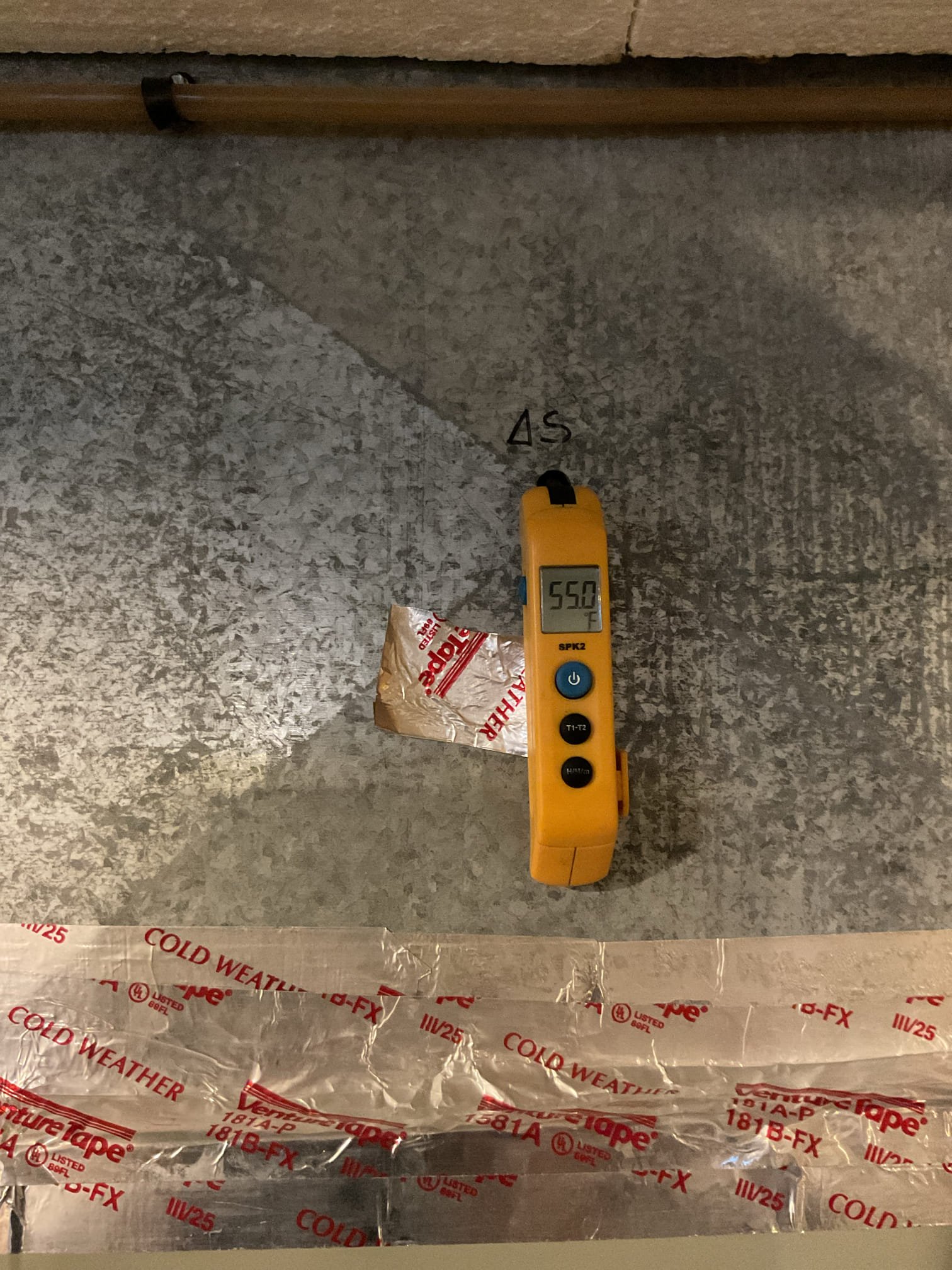 High limit switch was detached and one wire was left off during heat tune up process of inspecting heat exchanger.
I put high limit switch back in and wired.
Tested system in heating and cooling.
System operating well at this time. 