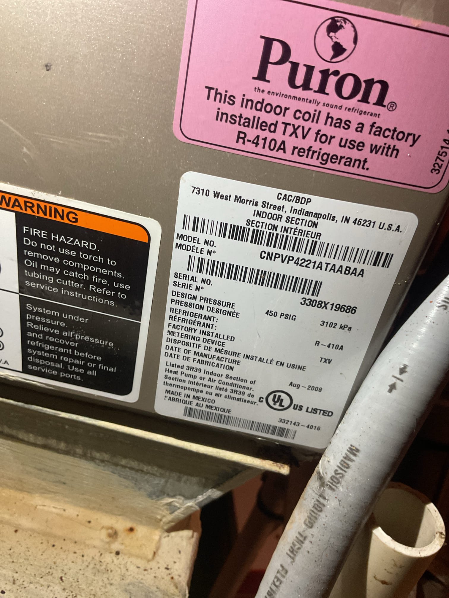 Luis 9-20-26
Customer called after hours for no cooling. Customer stated system is not providing any cool air coming out of the vents check system operation air filter, indoor coil,  drain system and supply return air temperatures only 10° split I inspected indoor coil. There’s a big temperature differential on the bottom of the coil versus middle top of the coil. Checked outside unit found system to be running very low on refrigerant. The reason the system is not providing any cooling it’s due to two factors; system is low  refrigerant and also there seems to be a restriction with indoor coil. I provided estimate to replace indoor coil as repair option, I also provided estimate to add refrigerant (this could work for couple days). My final recommendation is to get an estimate to replace system.  
Called manager and set up consultation for tomorrow morning at 9 am. 

• No obligation quote to replace system
• A Comfort Specialist will provide several options to suit your comfort needs a