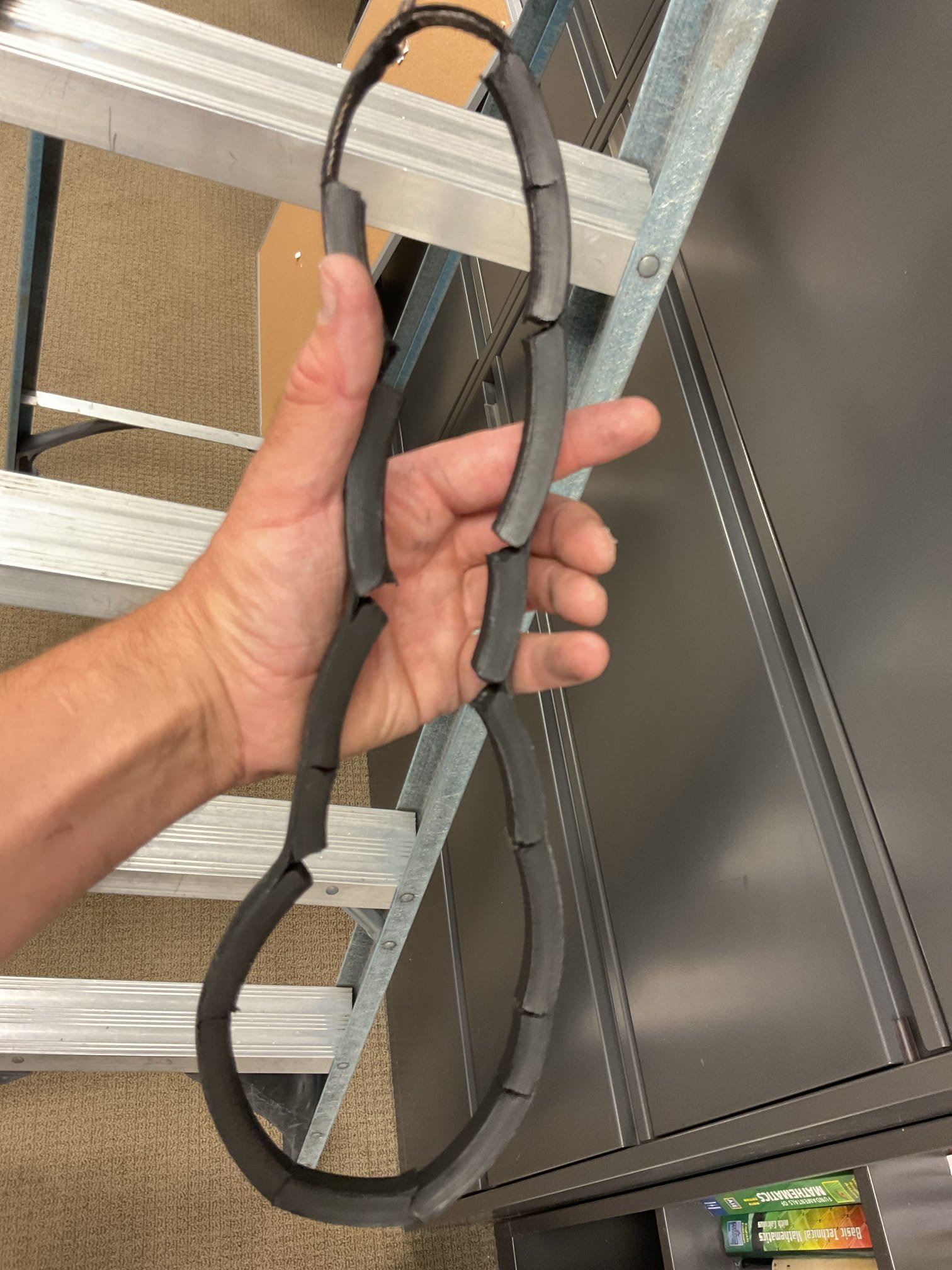 Previously I thought the air handler in room 117 (where I cleared aux pan and drain line last week) served all (3) rooms that the teacher informed me of.
Each classroom has its own AHU (BCU) (fan/coil unit)

Room 116 BCU #3: Checked filter, belt and drain pan Room 116 (BCU #3) drain is clear and filter is in good condition. Thermostat is satisfied. Room temperature 71°

Room 117 BCU# 4 : is the classroom I worked in on Friday. Drain pan remains  dry and thermostat is satisfied. Room temperature 71°

Room 119 BCU# 6: had a deteached belt (B33) Room temperature is 71° there is a demand for cooling for 64°. I let Mike and Steve know this. Replaced B33 belt provided by Williamson warehouse. Filter ok. 

There are a couple threaded plugs (cleanouts) in the 1 1/4” condensate drain line if needed. 

*there was one door open of AHU#1 mechanical room. Mike advised me to close it.

All (3) systems RMs 116, 117, 119 operating well at this time. 
 
