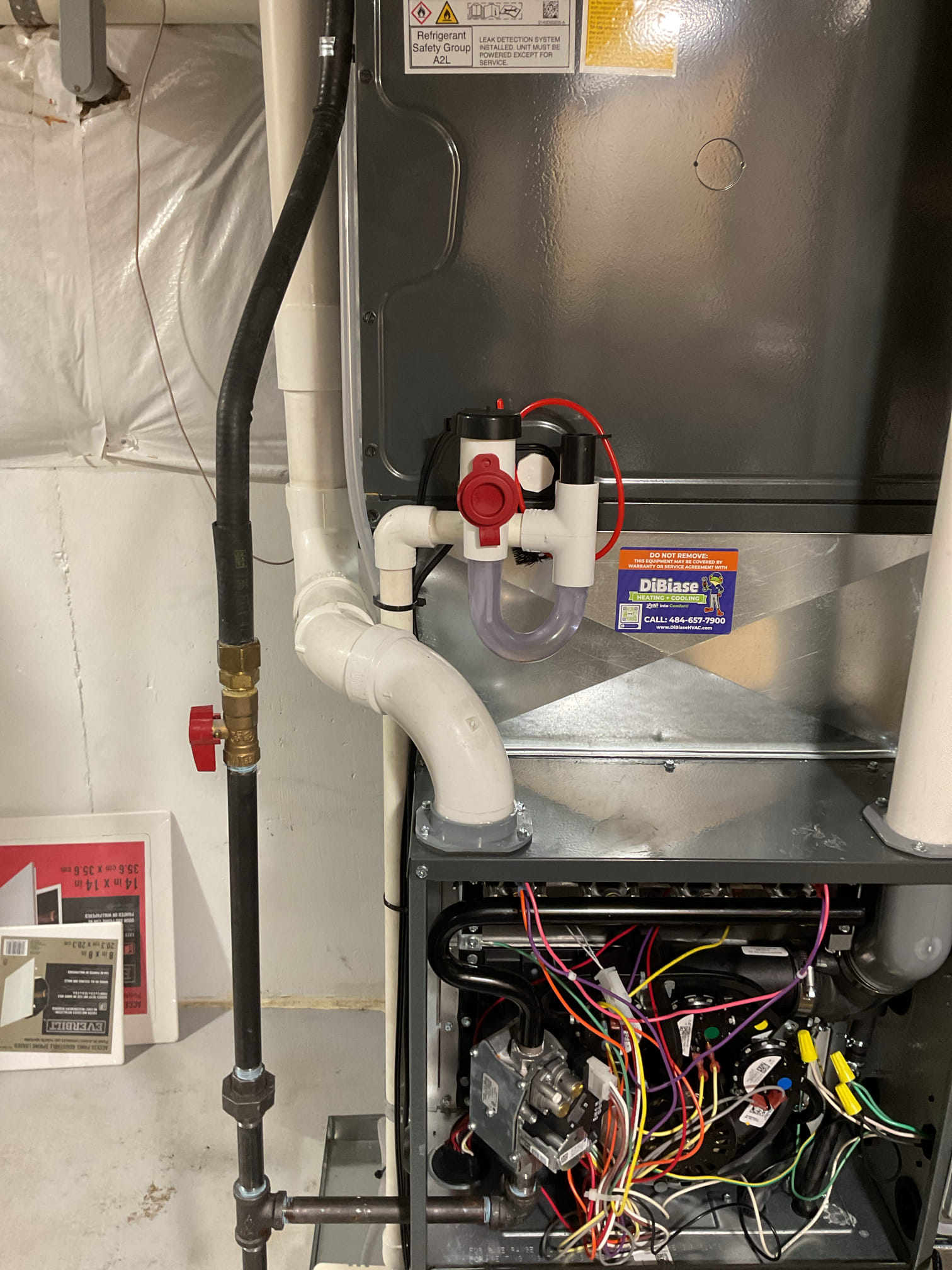9/24/26 Dan 


I arrived to the customers home to perform a Q.A. Inspection on there new 2 stage goodman 95% gas furnace and a/c system.  I started with checking the air filter , the filter size is a 16x25x1. I checked the overall neatness and performance of the newly installed system. I checked over all system accessories. I checked all my electrical connections and voltages. I inspected and tested the  burners , flame sensor and the igniter. I water tested all tubing and hoses. I inspected the exhaust and fresh air pipe for restrictions and bellies. I inspected the inducer and the blower motor operation. I checked and tested for combustion and temp splits. I looked at the overall install of the outdoor a/c. I checked the system level and the level of the disconnect. Made sure all penetrations were sealed. Checked the electrical connections and checked for caps. Everything is in good working order. I did add a blower motor surge protection for the indoor unit . Was included with the s