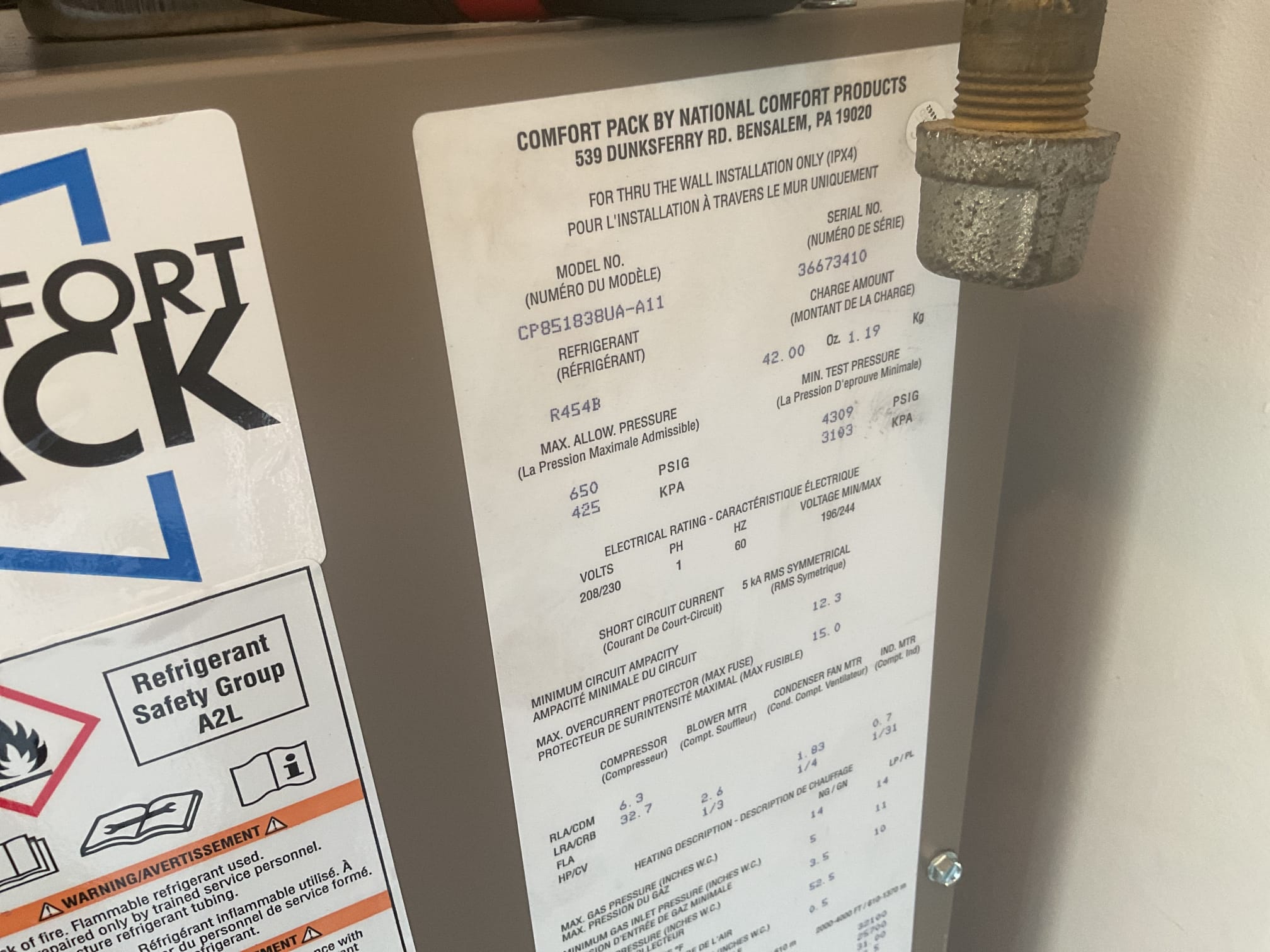9/25/26. Performed quality assurance on recently installed ncp package unit. Tested out system in heating mode. Checked temperature rise. Performed combustion test. Checked over wiring. Inspected ez trap. Also ran system in a/c mode and checked temperature split. System is working properly at quality assurance check. Collected ballance check for the installation. 