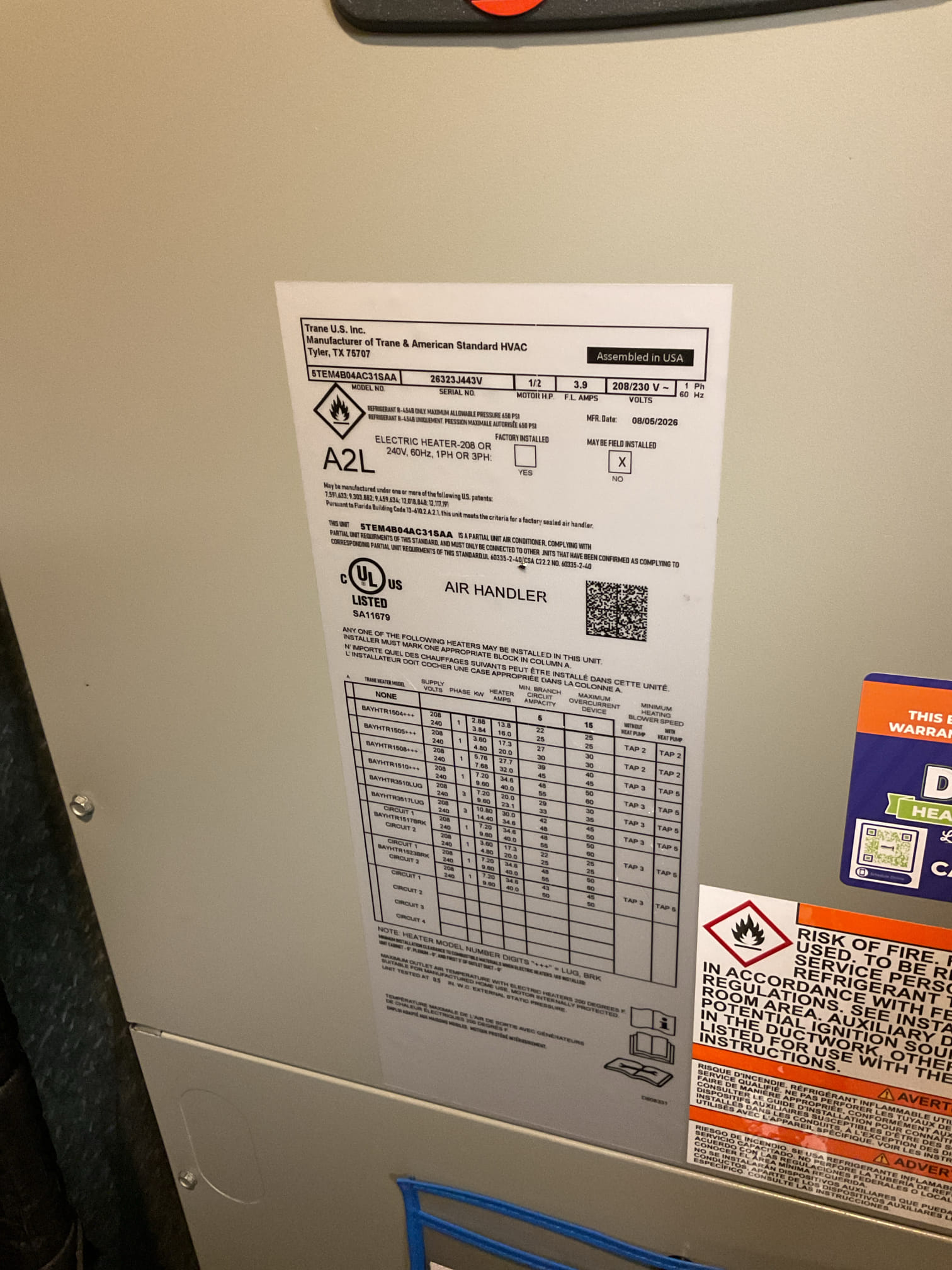 I conducted a thorough quality assurance check on the air conditioning system located on the third floor, specifically on the west side. I tested the system's operation to ensure it met all manufacturer specifications. The unit was fully functional, and I verified that all components were working as intended. Additionally, I replaced the air filter with a new 18x20 size filter to maintain optimal air quality and system efficiency. The entire process was completed with precision, ensuring the system operates at peak performance.