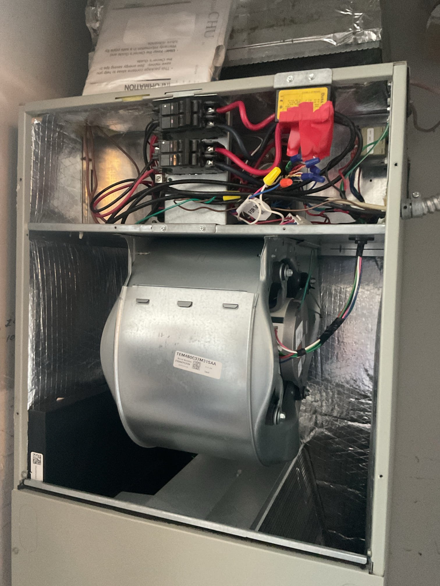On the specified date, I thoroughly inspected the entire system, focusing on the 410a refrigerant pressures, which were recorded at 310/121 with a subcooling of 10. The temperature split was measured at 19 degrees, indicating efficient system performance. I engaged with the tenant to discuss their comfort levels, noting that the thermostat was set to 70 degrees, but the tenant adjusted it to 67 degrees due to discomfort. The system did not require resetting, and there were no lockout codes present, confirming that the system was operating correctly. No issues were detected, and the system was found to be functioning properly.