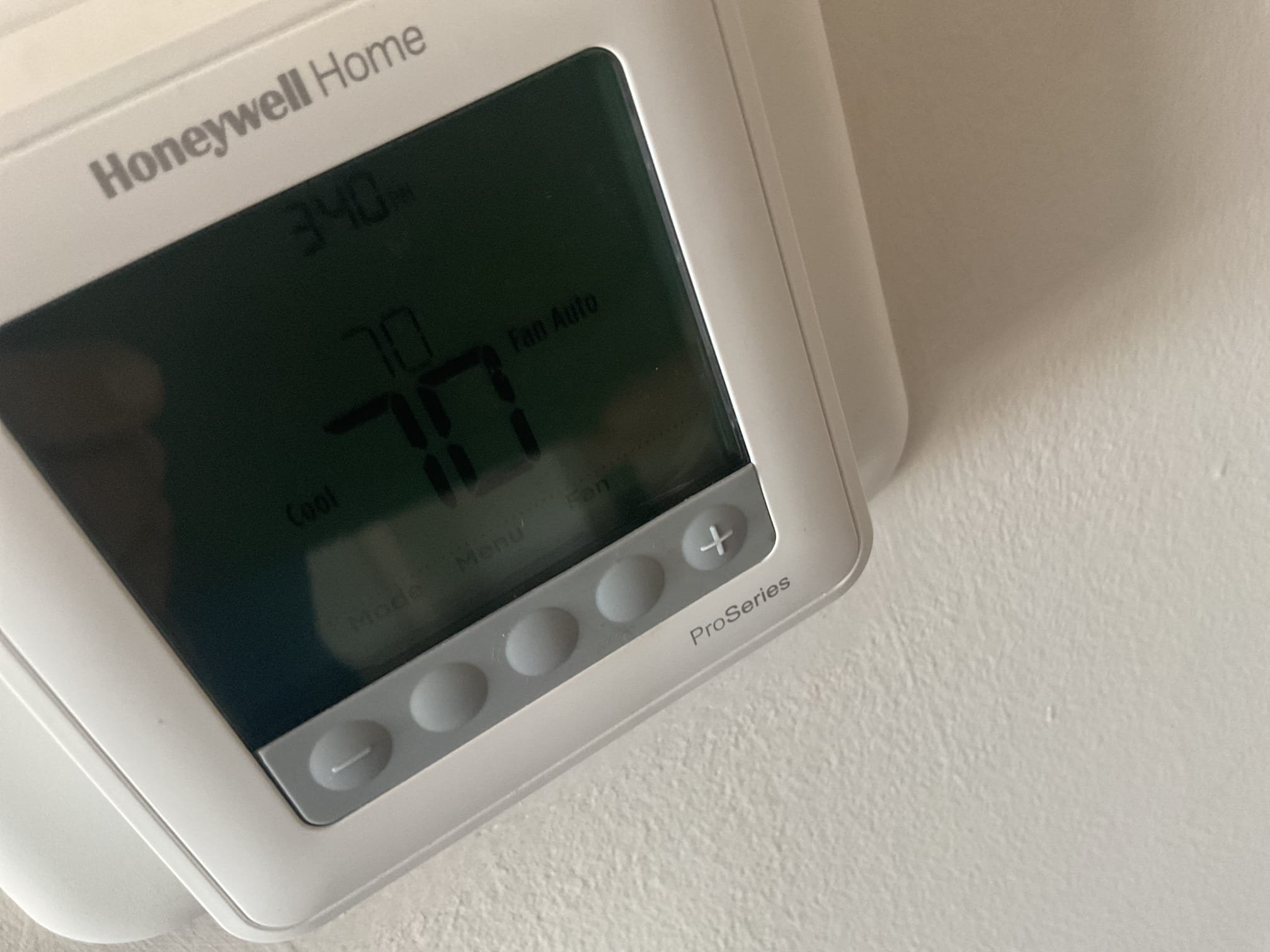 On the specified date, I thoroughly inspected the entire system, focusing on the 410a refrigerant pressures, which were recorded at 310/121 with a subcooling of 10. The temperature split was measured at 19 degrees, indicating efficient system performance. I engaged with the tenant to discuss their comfort levels, noting that the thermostat was set to 70 degrees, but the tenant adjusted it to 67 degrees due to discomfort. The system did not require resetting, and there were no lockout codes present, confirming that the system was operating correctly. No issues were detected, and the system was found to be functioning properly.
