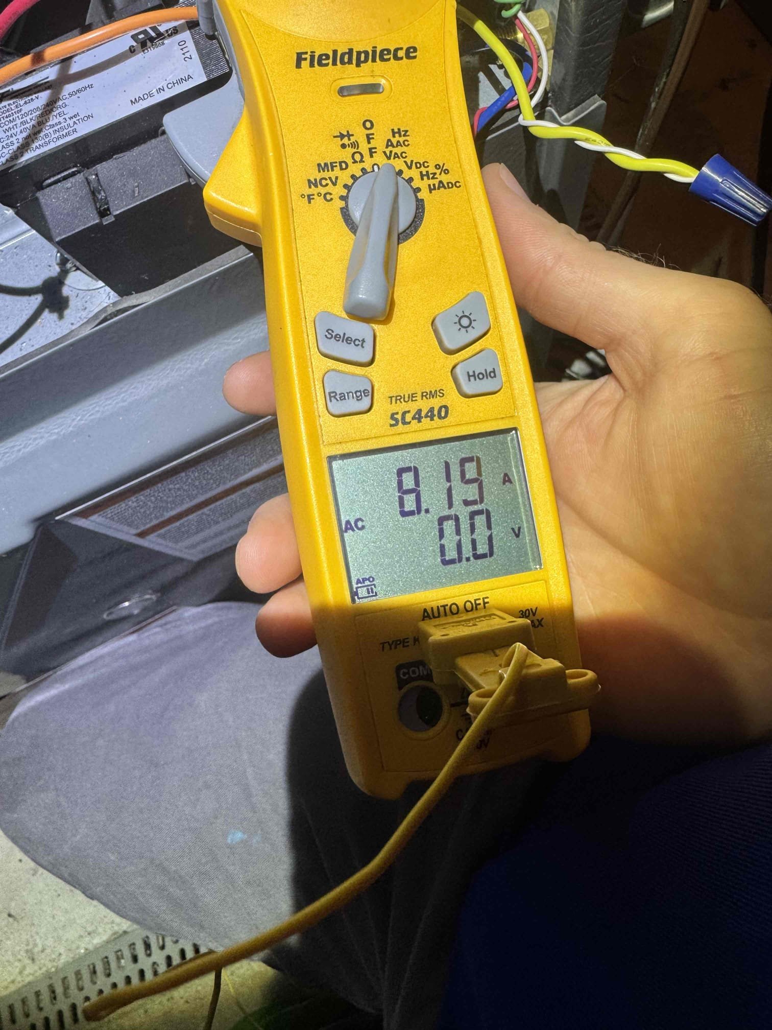 I conducted a comprehensive heat tune-up on a 4-year-old Amana 90% LP furnace. I meticulously checked the electrical systems, components, and connections, finding no issues. The air delivery system was inspected, and the customer-supplied filter was replaced. The ignition system was examined, and the flame sensor was cleaned, with the burners remaining exceptionally clean. The exhaust removal system was also inspected, revealing no issues. A combustion analysis was performed, confirming that flue gases were at acceptable levels. Additionally, I noted that the REME HALO bulb is non-functional and collected a 50% deposit for a replacement. A water heater tankless flush is scheduled for a return visit, with the customer preferring Mondays and Wednesdays. The system is currently operating properly.