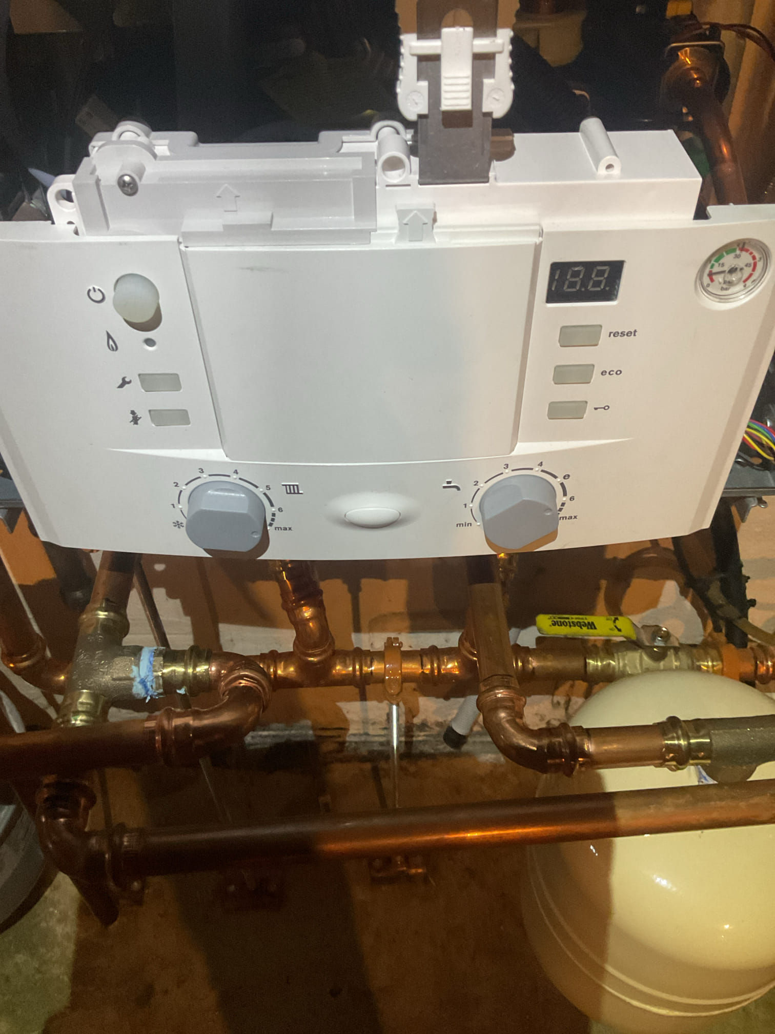 On October 6, I conducted a comprehensive service for a 4-year-old Bosch 95% gas boiler. I began by inspecting the temperature and pressure gauges to ensure they were within the optimal range. I meticulously checked the entire system for any signs of water leaks. The heat exchanger was cleaned to maintain efficiency. I inspected and tested the ignition system, ensuring it was functioning correctly. The water drainage system was also examined for proper operation. I inspected the expansion tank, water feeder, and circulator to confirm they were working as intended. Combustion was tested, and both return and supply water temperatures were checked. All components were found to be in excellent working condition. I collected payment for the $129.00 service renewal plan via credit card.