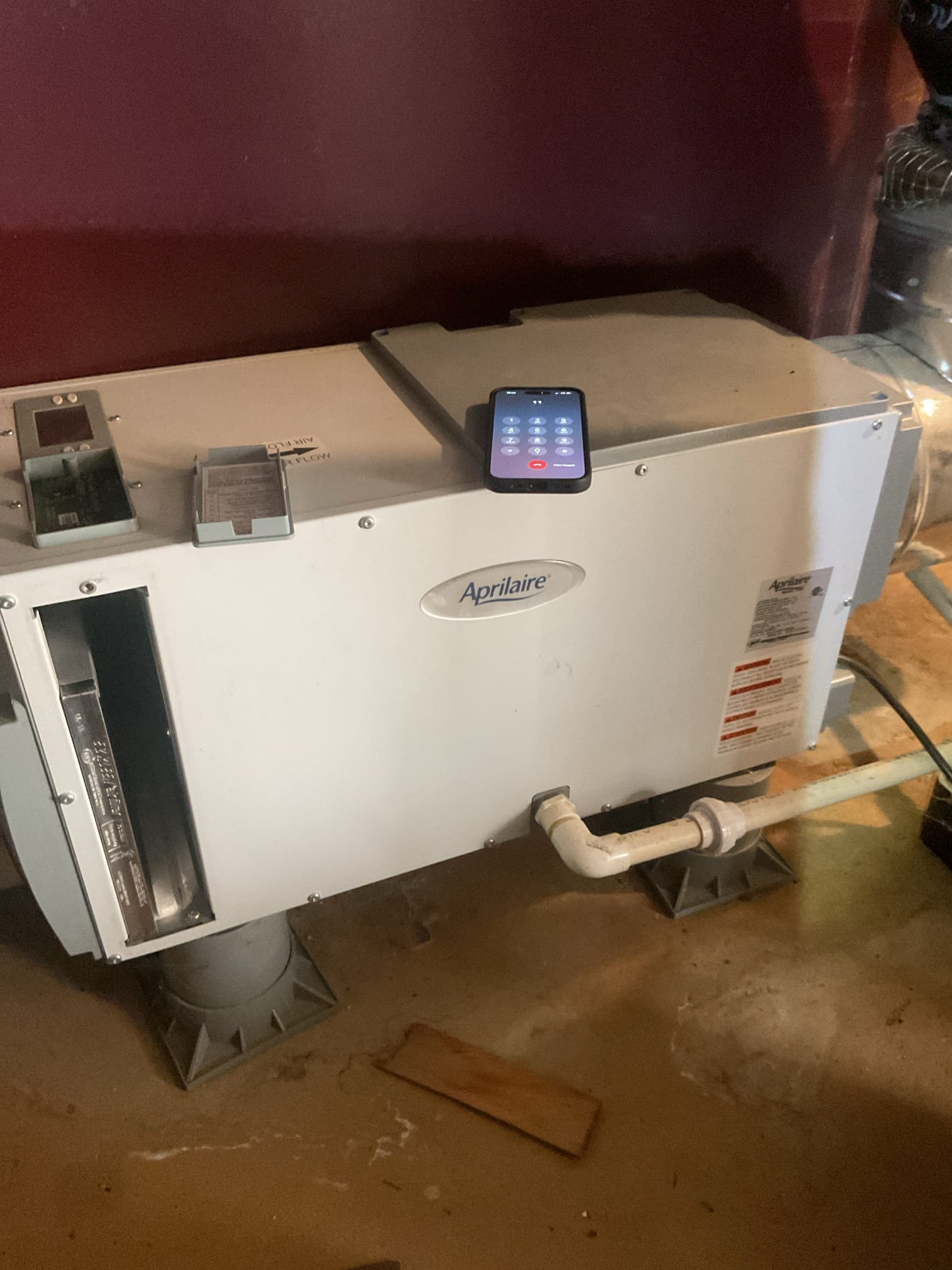 On 10/6/26, I was called to address an issue with a 6-year-old Aprilaire Dehumidifier 1850 that was not functioning. The customer reported an E3 error, indicating a remote communication error. Upon investigation, it was discovered that the customer had inadvertently enabled the remote setting while cleaning the filter and resetting the filter reminder message. This action triggered the E3 error. I accessed the settings, disabled the remote setting, and verified other configurations. After restarting the dehumidifier and ensuring it operated correctly, the unit was back in working order. The total charge for diagnostics and repair was $164.00, paid via check #4688. A hard copy of the invoice summary has been sent to the customer for their records.