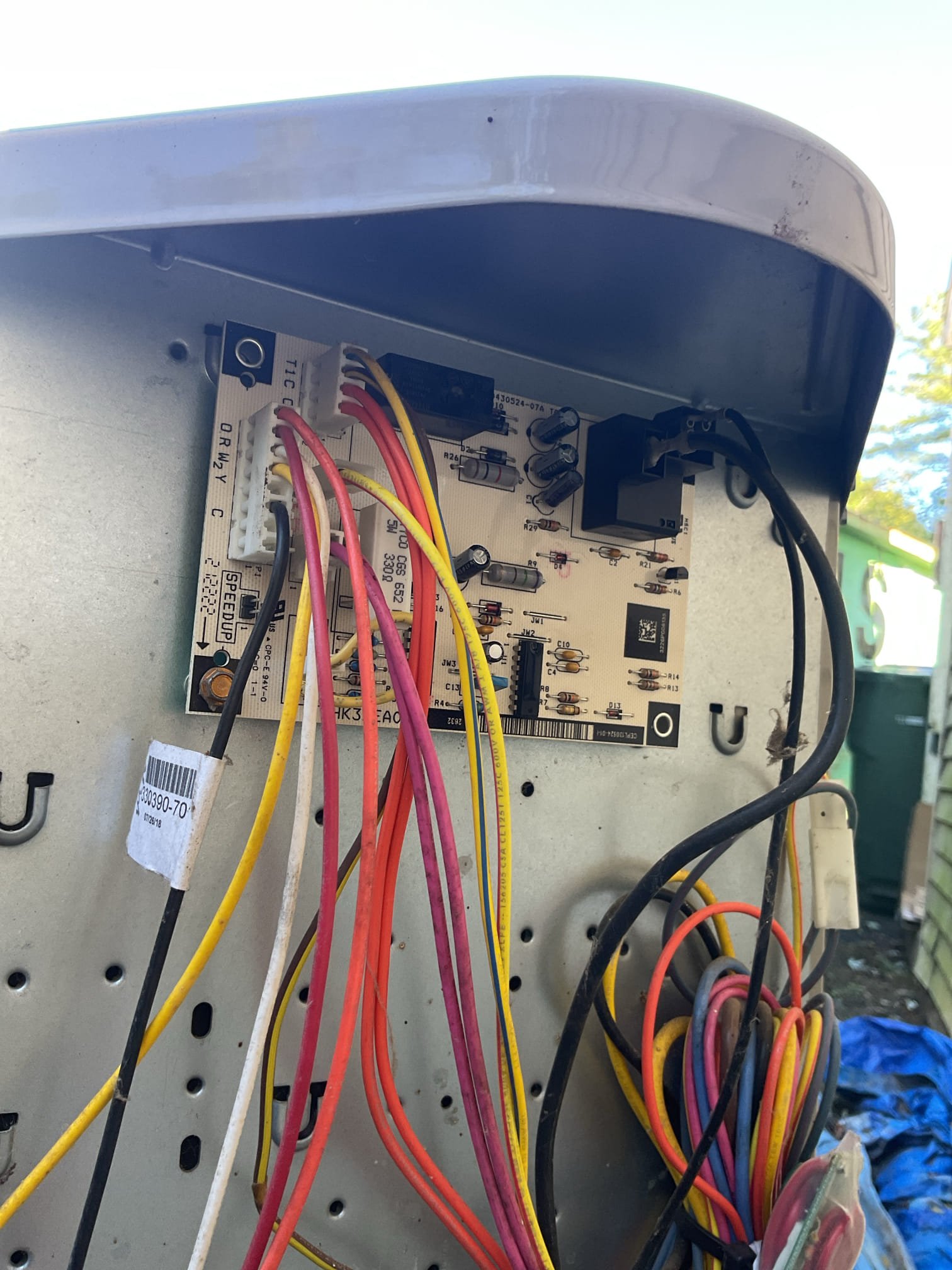 On October 6, I arrived to address the previously diagnosed issues. After confirming the reported problem with the customer, I replaced the defrost board and the reversing valve coil as requested. Following the replacement, I conducted a comprehensive operational check, running the system through a full cycle to ensure proper functionality. No additional defects or issues were observed. Additionally, I replaced the customer-supplied UV lamp. Although I did not perform a tune-up, the customer is scheduled for one next month.