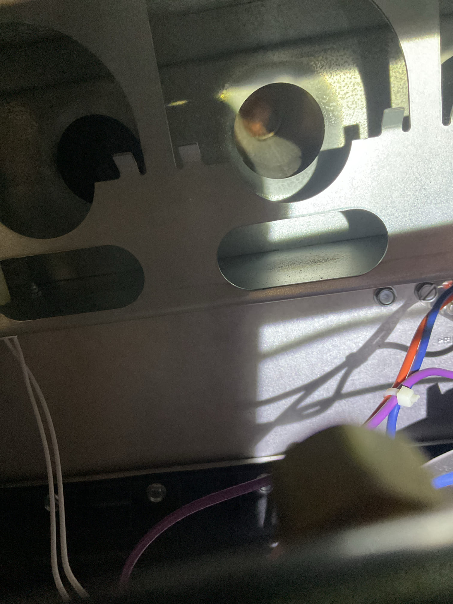 On 10/12/26, I performed a comprehensive service on a 6-year-old Amana 95% gas furnace system. I began by examining the air filter, which was in good condition and sized at 201. I then meticulously checked all electrical connections and voltages to ensure proper functionality. The heat exchanger was inspected, and I tested the burners, flame sensor, and igniter to confirm they were operating correctly. I conducted a water test on all tubing and hoses and inspected the collector box for any signs of wear or damage. Additionally, I inspected the exhaust and fresh air pipes for any restrictions or bellies. The inducer and blower motor operations were also checked. I verified combustion efficiency and took temperature rise splits at the return and supply. All components are functioning optimally at this time.