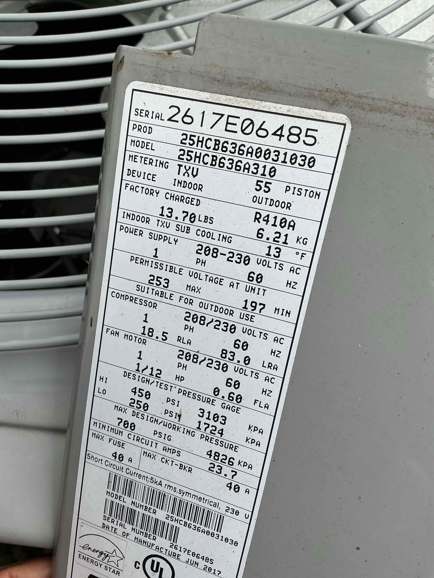 On October 14, I conducted a thorough inspection of a 2017 Carrier 3-ton heat pump. Upon arrival, I tested the system's operation and confirmed the electrical heating system and 20kw were functioning correctly. The customer had recently changed the filter. I inspected the coils and indoor components, finding significant biological growth on the indoor coil and blower, an issue noted in previous visits. The indoor unit lacks surge protection. Airflows at the supply and return were checked and found to be adequate. I also assessed the outdoor unit's refrigerant levels and pressures, which were within manufacturer standards but lower than normal. I provided an estimate to add refrigerant and dye, but the customer declined. I assured them the estimates would be kept on file.
