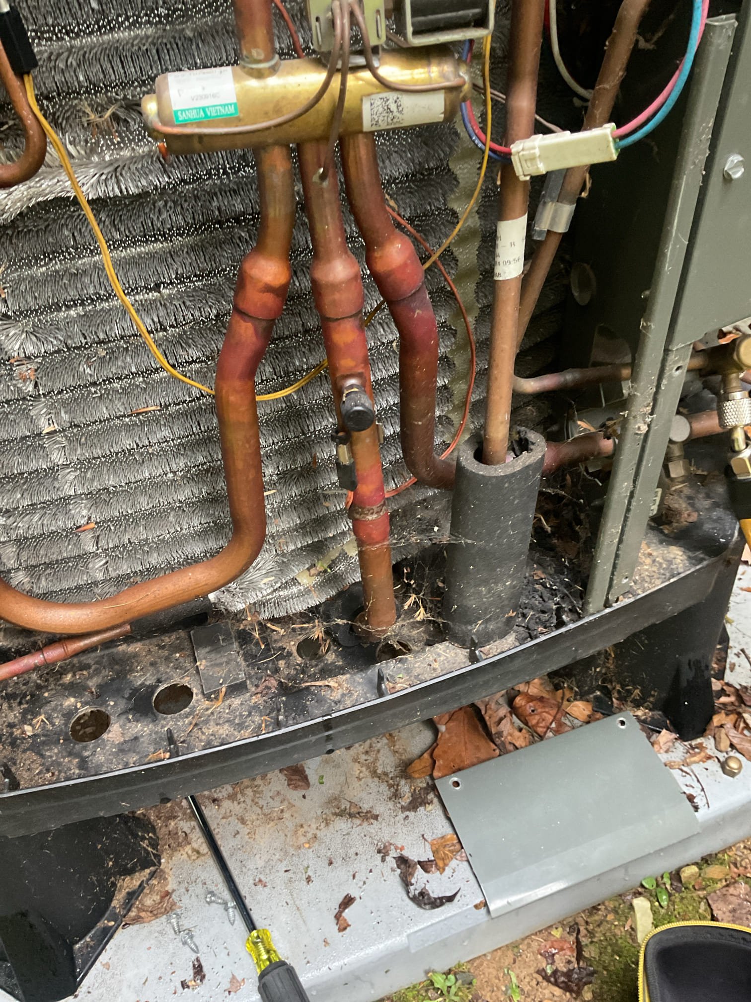 I inspected and serviced a 6-year-old Peerless oil-fired boiler, checking for leaks, inspecting copper line joints, and ensuring the temperature pressure gauge was accurate. I also inspected the aqua stat, circulators, and heat exchanger, cleaned the flue pipe, and ensured the chimney was clear. I replaced the oil filter, strainer, and nozzle, and adjusted the electrodes. The oil burner was bled, and combustion was tested. Additionally, I addressed a heat pump issue by replacing a dirty air filter, checking pressures, and testing the suction temp sensor, resolving the thermostat error code.
