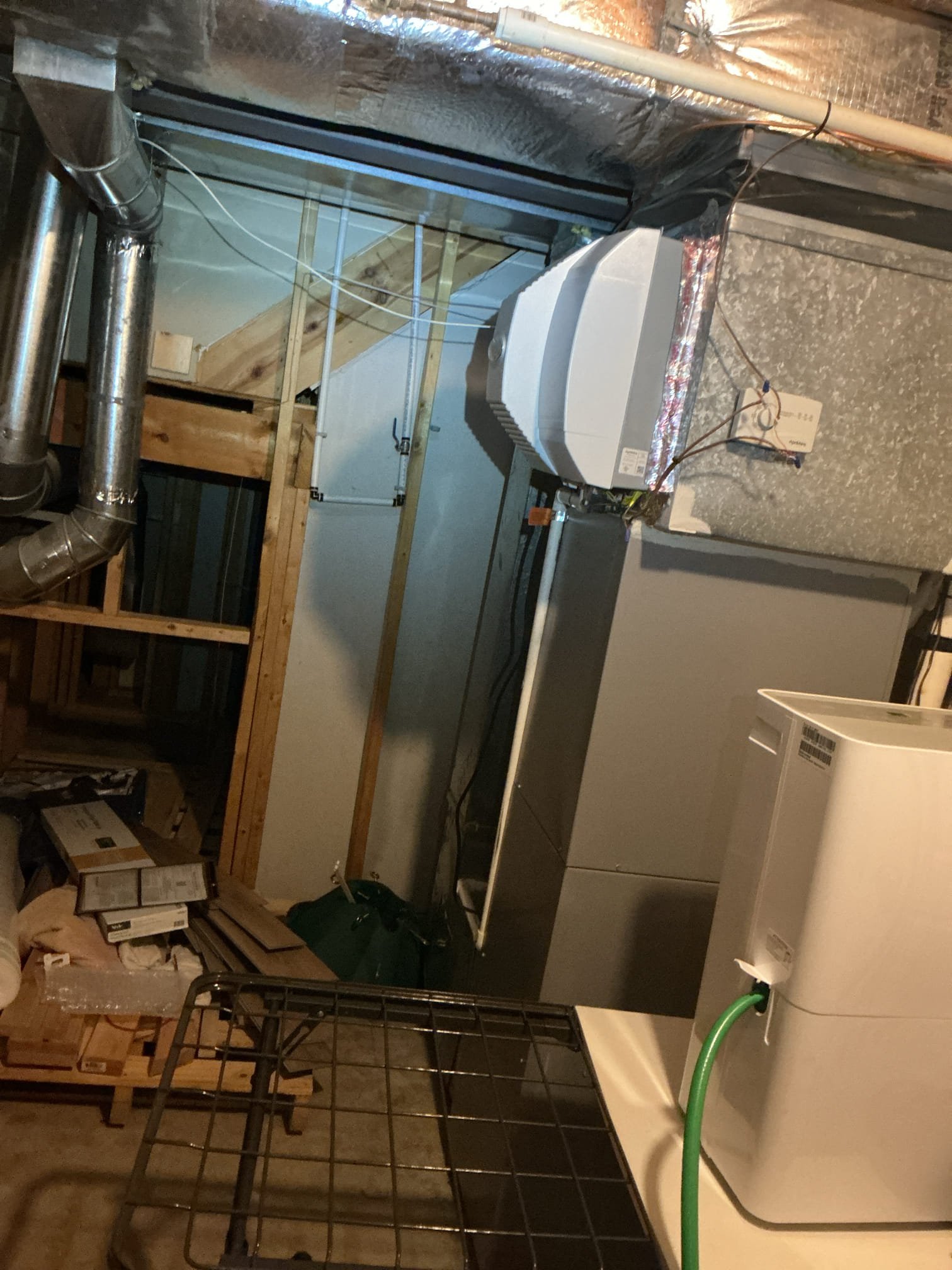 On October 19, I responded to a call regarding a heating issue. The customer had previously requested a tune-up, during which we installed an easy trap to the unit as per the manufacturer's instructions. After assessing the situation, I found that the float switch needed to be disconnected to ensure the heater functioned correctly. I discussed potential solutions with the customer and offered a credit for the previous repair task. Additionally, I presented a service plan, but the customer opted for the credit instead. I emailed an estimate for installing an OEM trap and reconfiguring the AC and humidifier drains, though the customer declined this option at the moment. No charge was applied for the recall from the last visit.