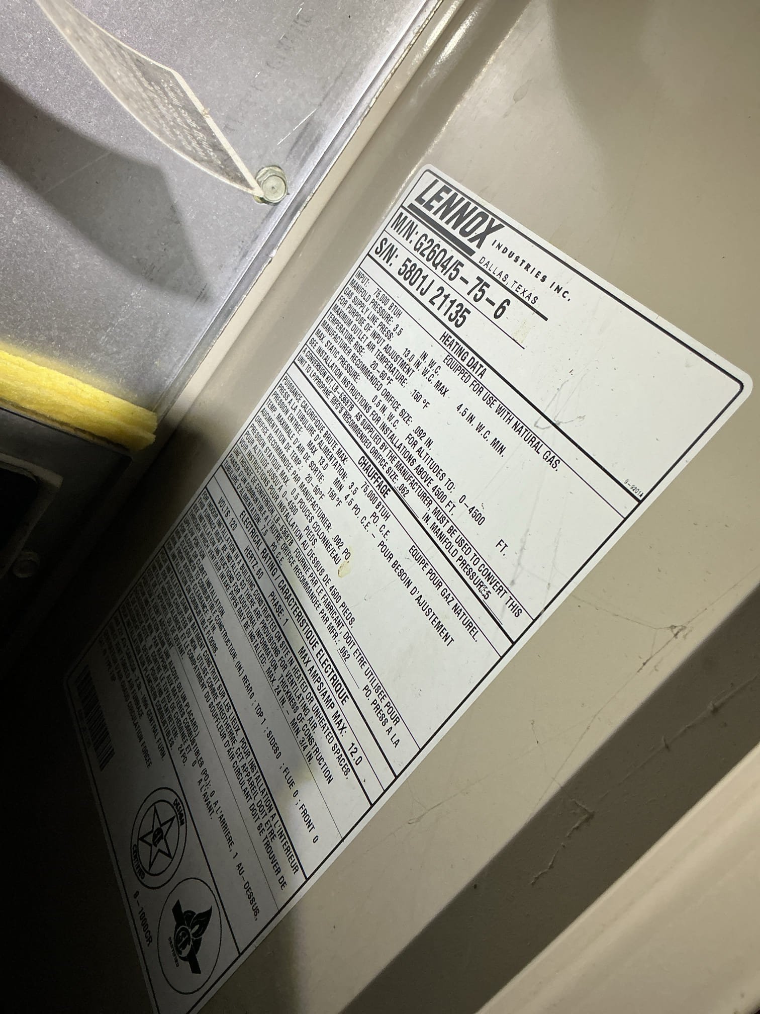 On October 19, I responded to a call regarding a Lennox 90% efficient heater from 2001 that had stopped providing heat. Upon inspection, the furnace was found to be off due to a rollout switch issue. After resetting the unit and testing its operation, I discovered a compromised heat exchanger with carbon monoxide levels exceeding 5000 ppm. I immediately shut down the heater and turned off the gas supply. Given the unit's age, I recommended a full HVAC replacement. I arranged a consultation for the next day to provide a no-obligation quote and discuss options for improved reliability, efficiency, and comfort.