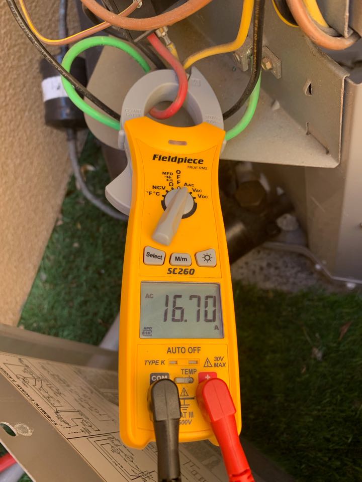 In the Dublin ranch neighborhood this afternoon performing an a/c maintenance for the Gilliand residence. There system is good to go for the summer after some minor repairs!